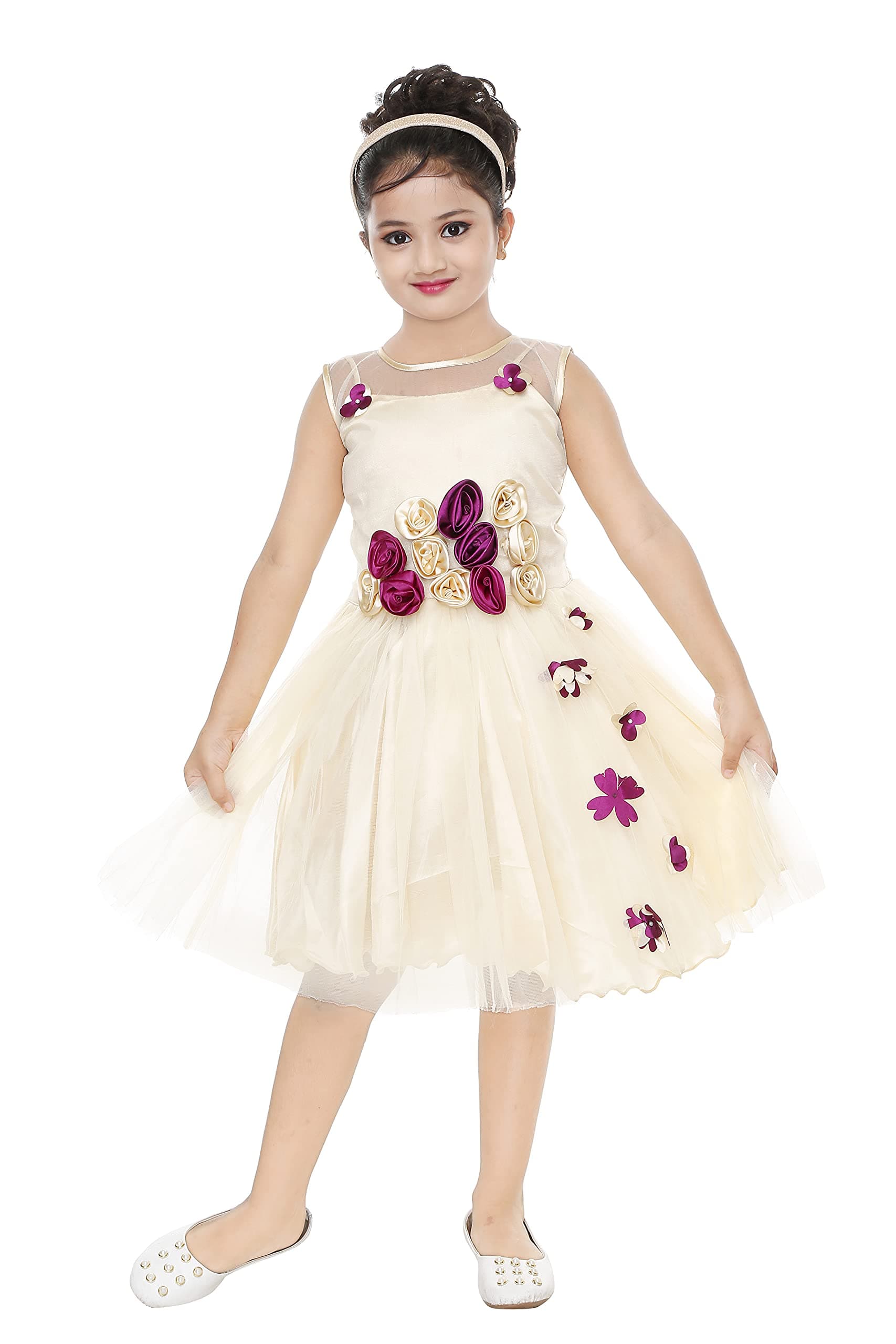 TOUCAN LIFESTYLEGirl's Knee Length Gown