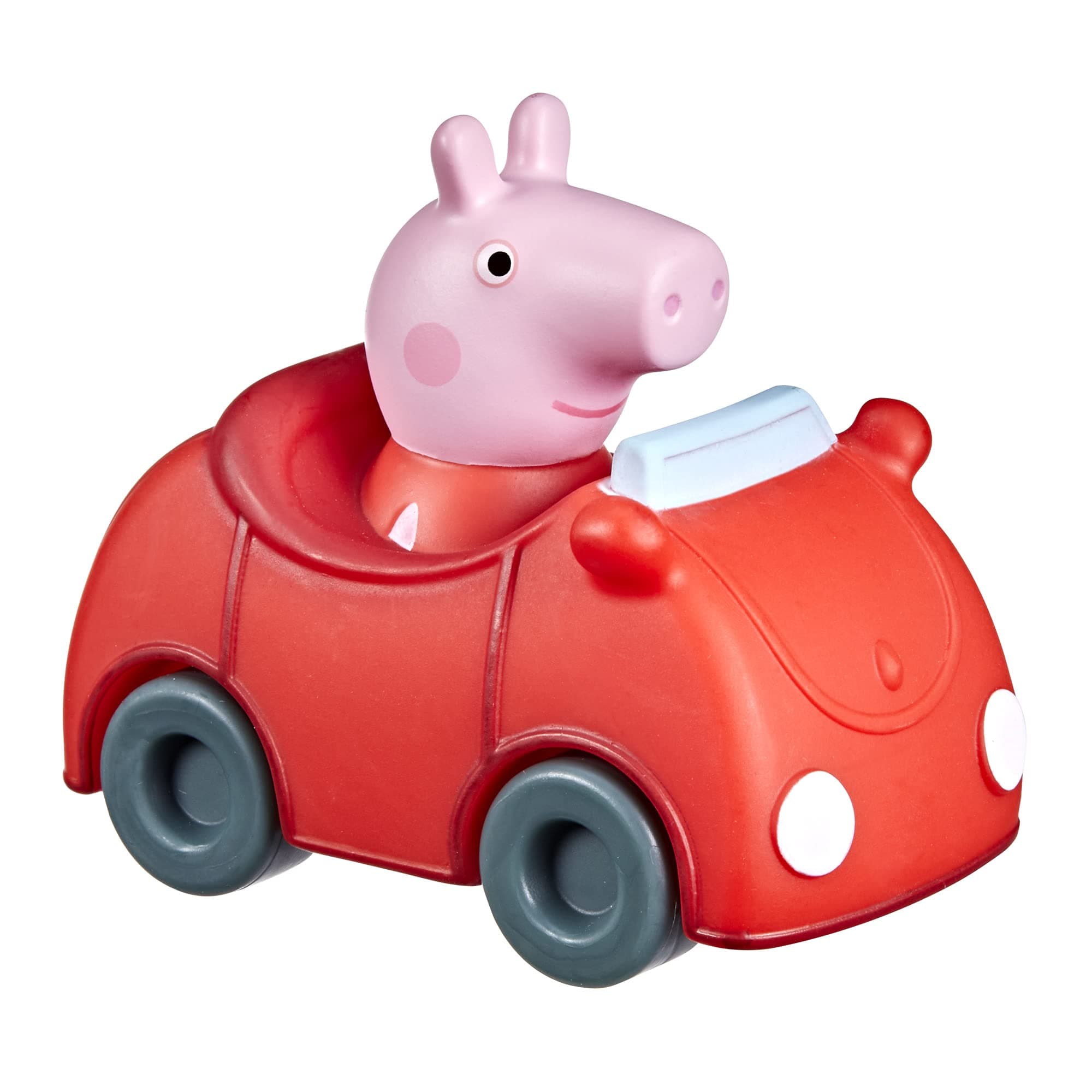 Peppa’s Adventures Little Buggy Vehicle Preschool Toy for Ages 3 and Up in The Pig Family Red Car