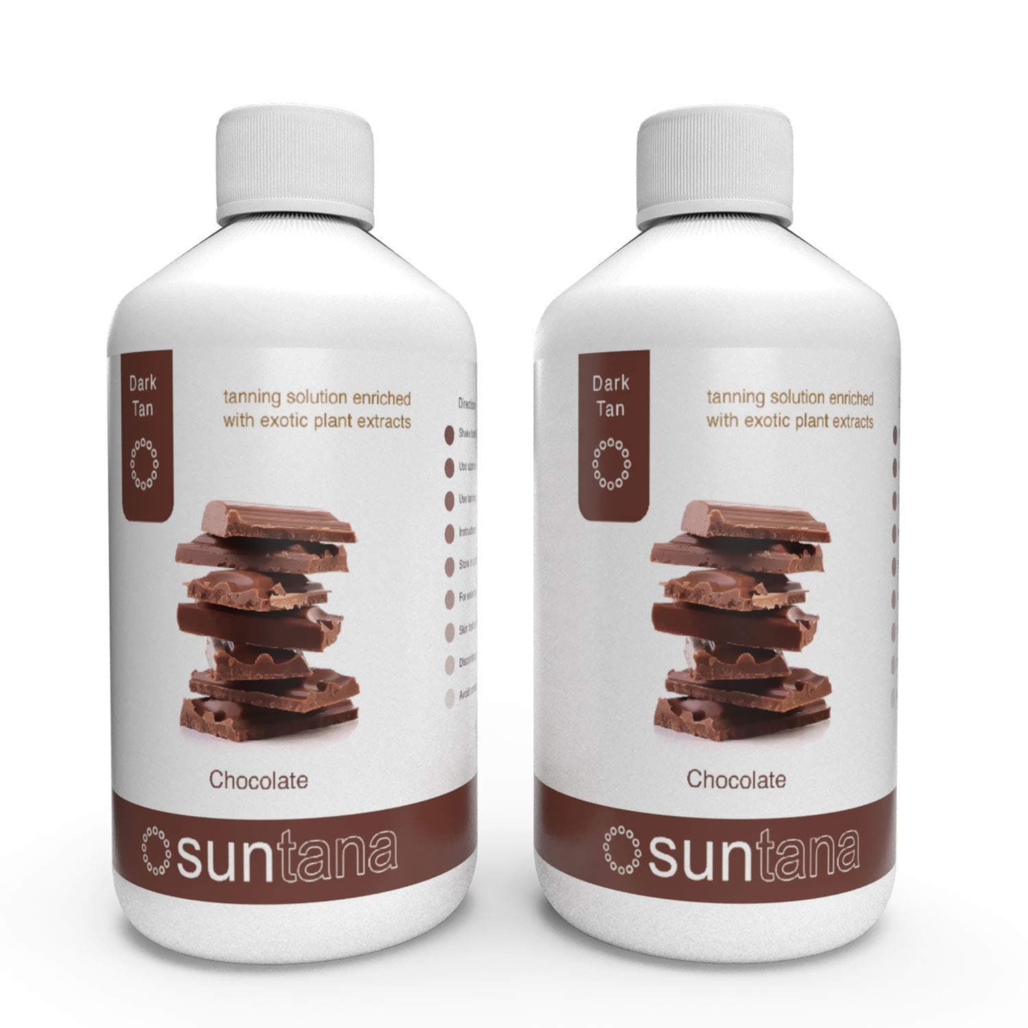 Chocolate Fragranced Spray Tan Solution (Dark Tan 12%) - 500ml (2 x 250ml)