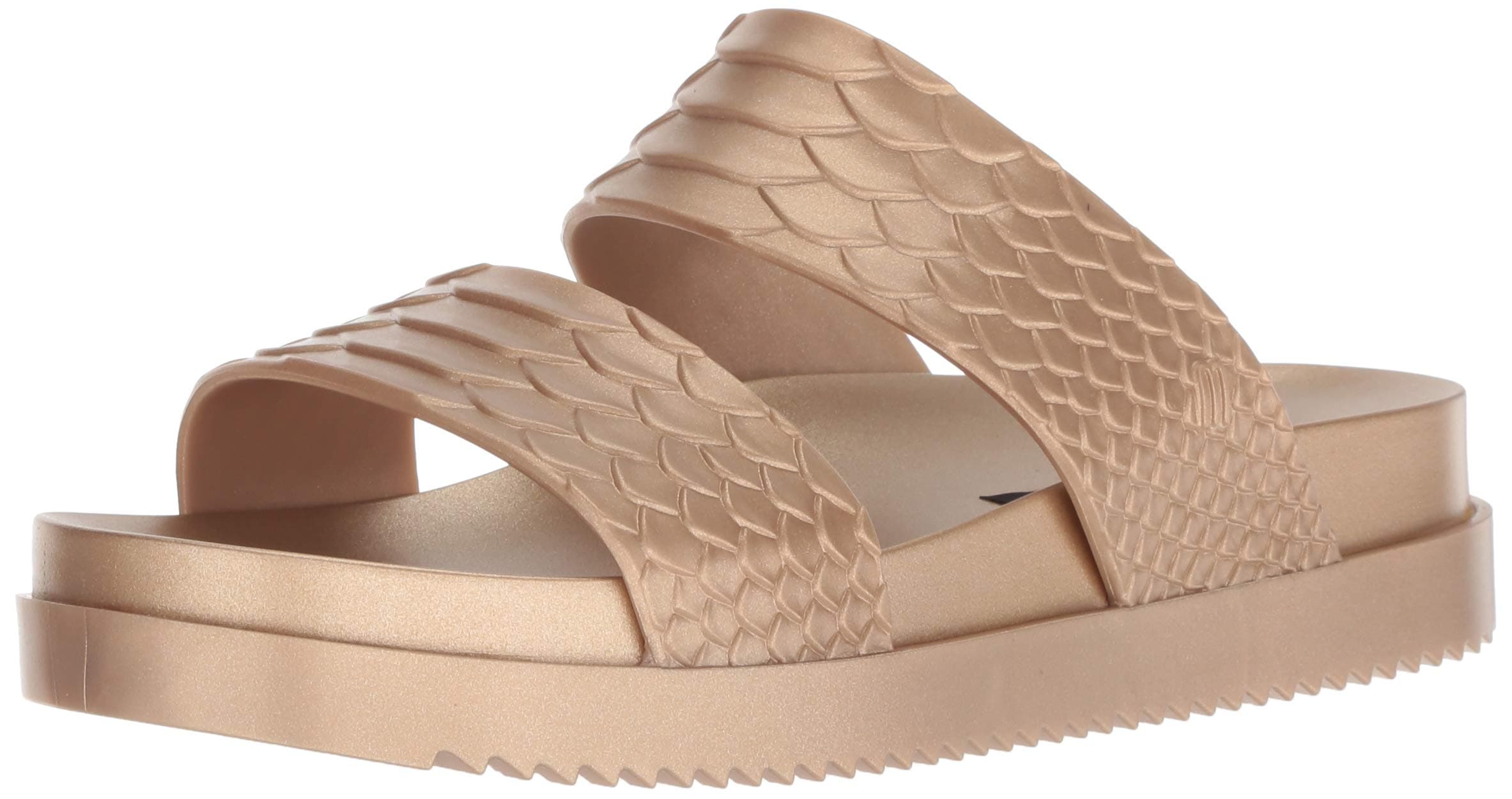 Melissa Shoes x Baja East Cosmic Python Sandal Gold 3 UK (5 US)