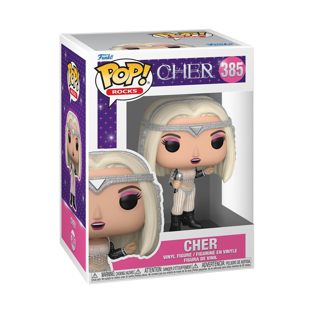 POP! Rocks: Cher - Living Proof - Glitter - Collectable Vinyl Figure - Gift Idea - Official Merchandise - Toys for Kids & Adults - Music Fans - Model Figure for Collectors and Display