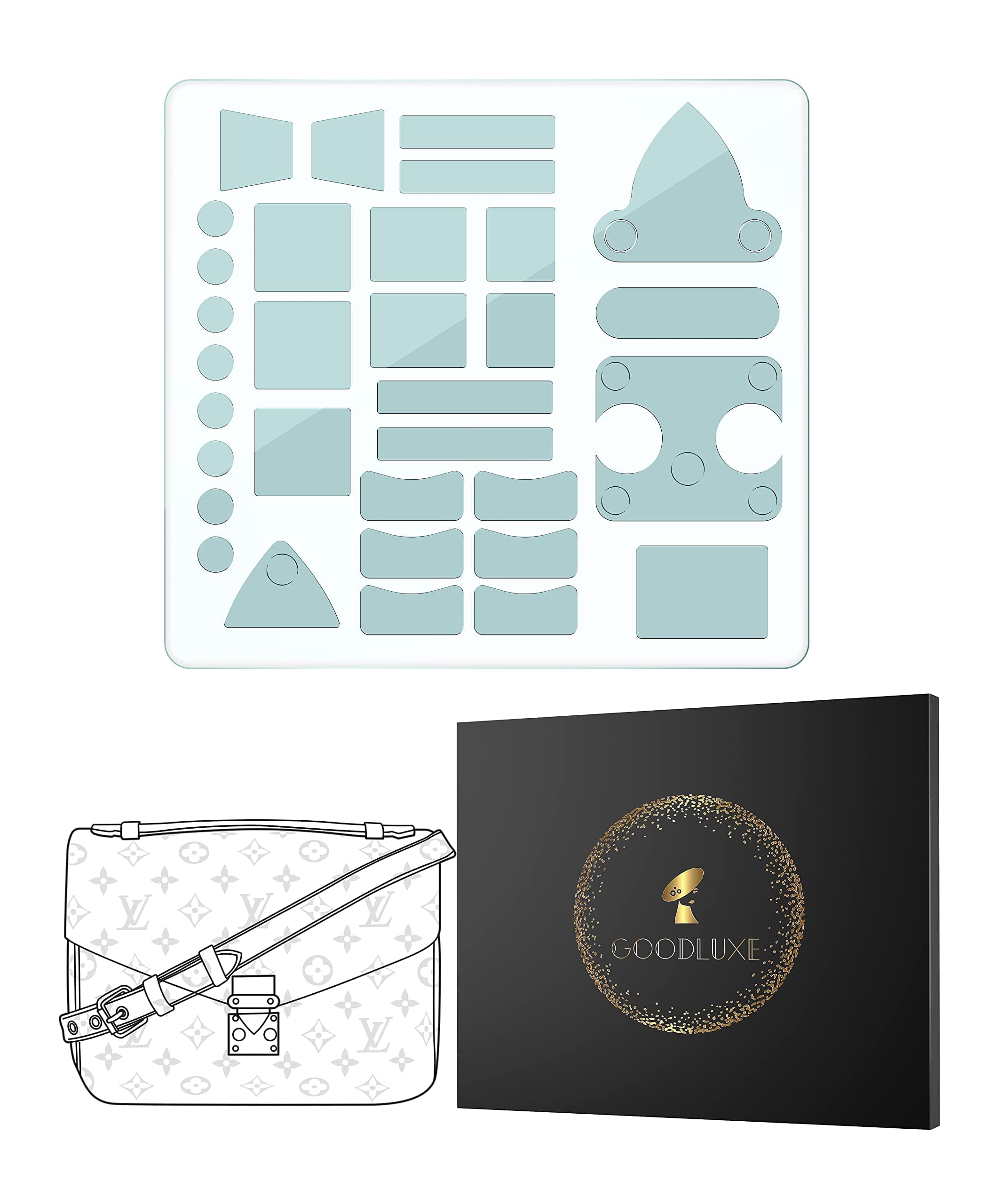 Hardware Protective Film for Pochette Metis. Hardware Protective Sticker for Pochette Metis Hardware protections.