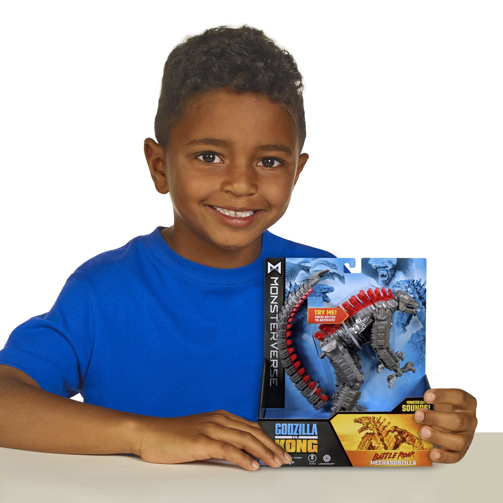 PlayMates Godzilla 7" Battle Rore, Mechagodzilla, Multi