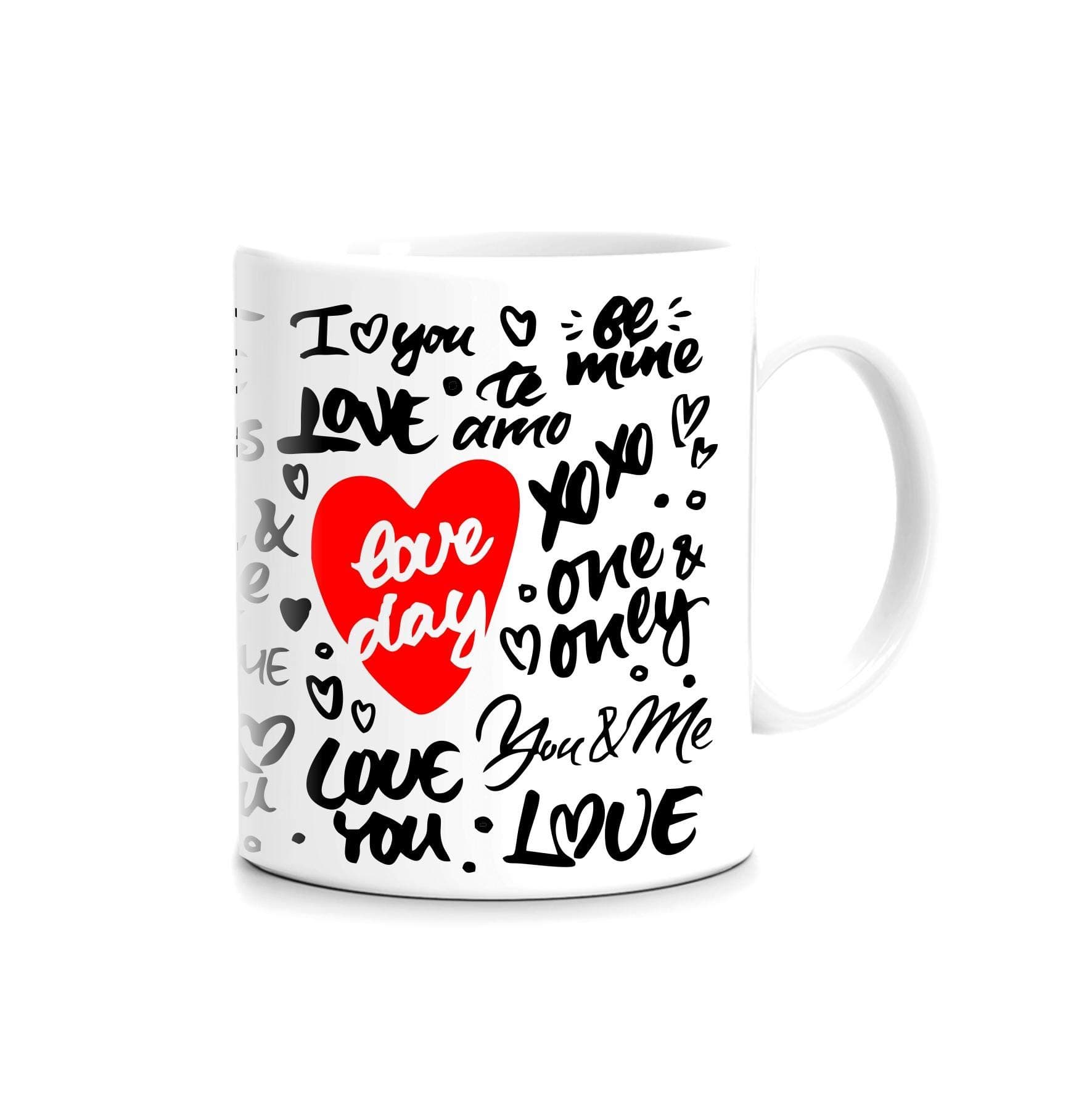 FMstylesLove Mixture Love World Printed Mug