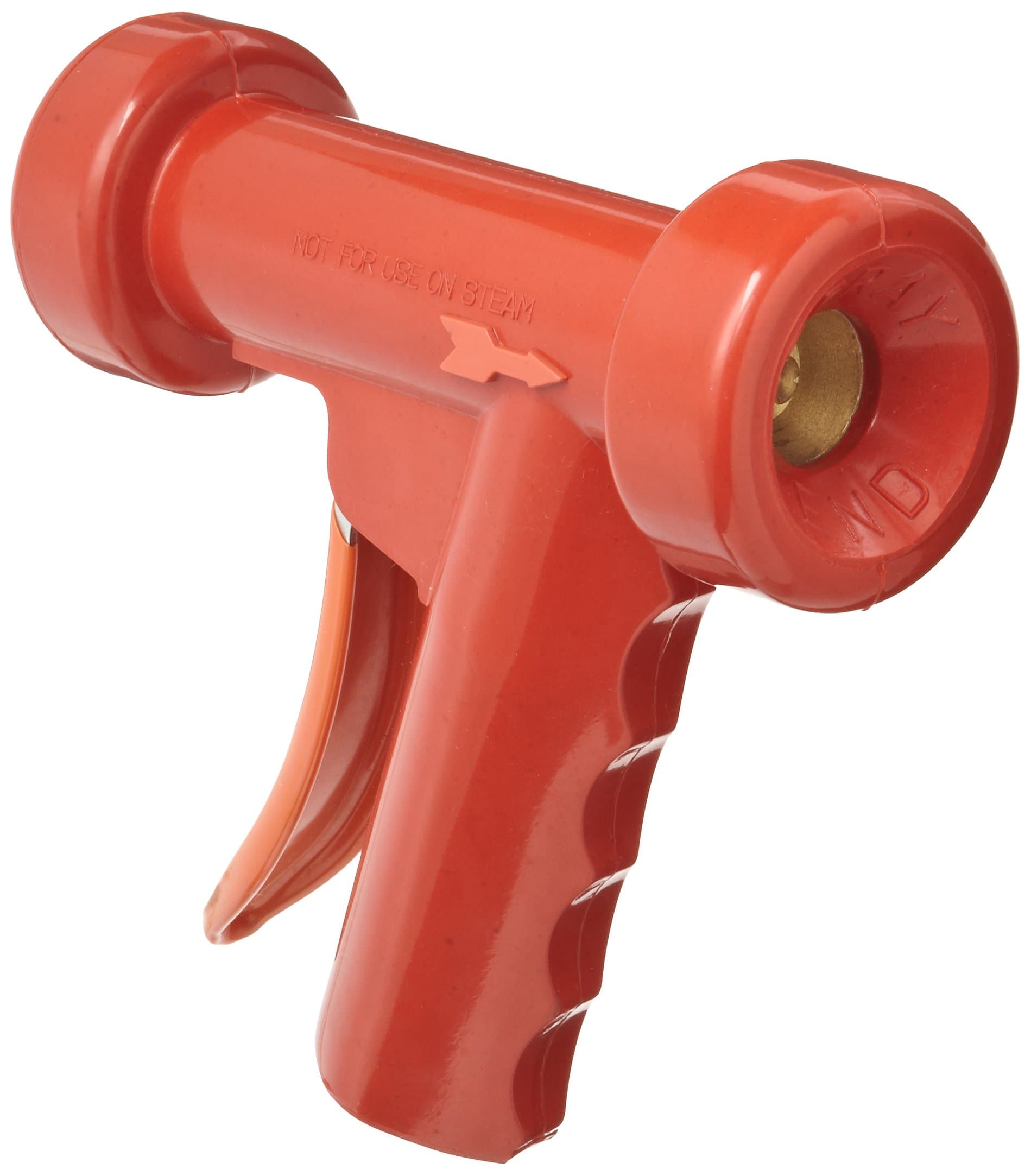 150B-R Pistol Grip Spray Nozzle, Brass, 1/2 NPT, Red