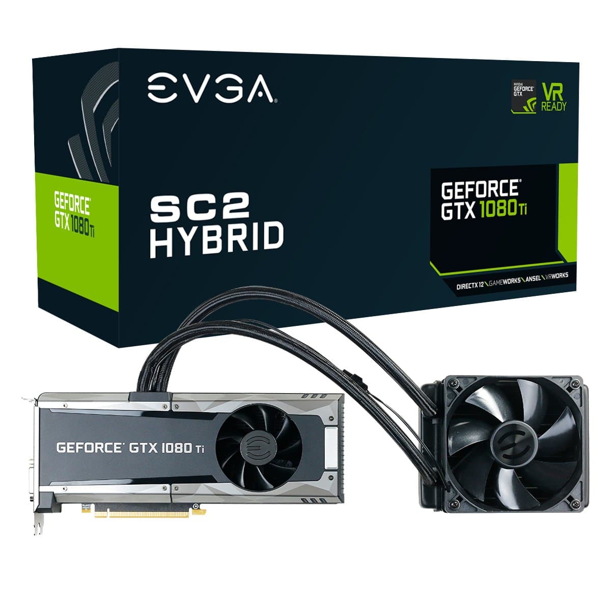 EVGA - 11G-P4-6598-KR GeForce GTX 1080 11GB GDDR5X graphics card - graphics cards (NVIDIA, GeForce GTX 1080, 7680 x 4320 pixels, 1556 MHz, 1670 MHz, 7680 x 4320 pixels)