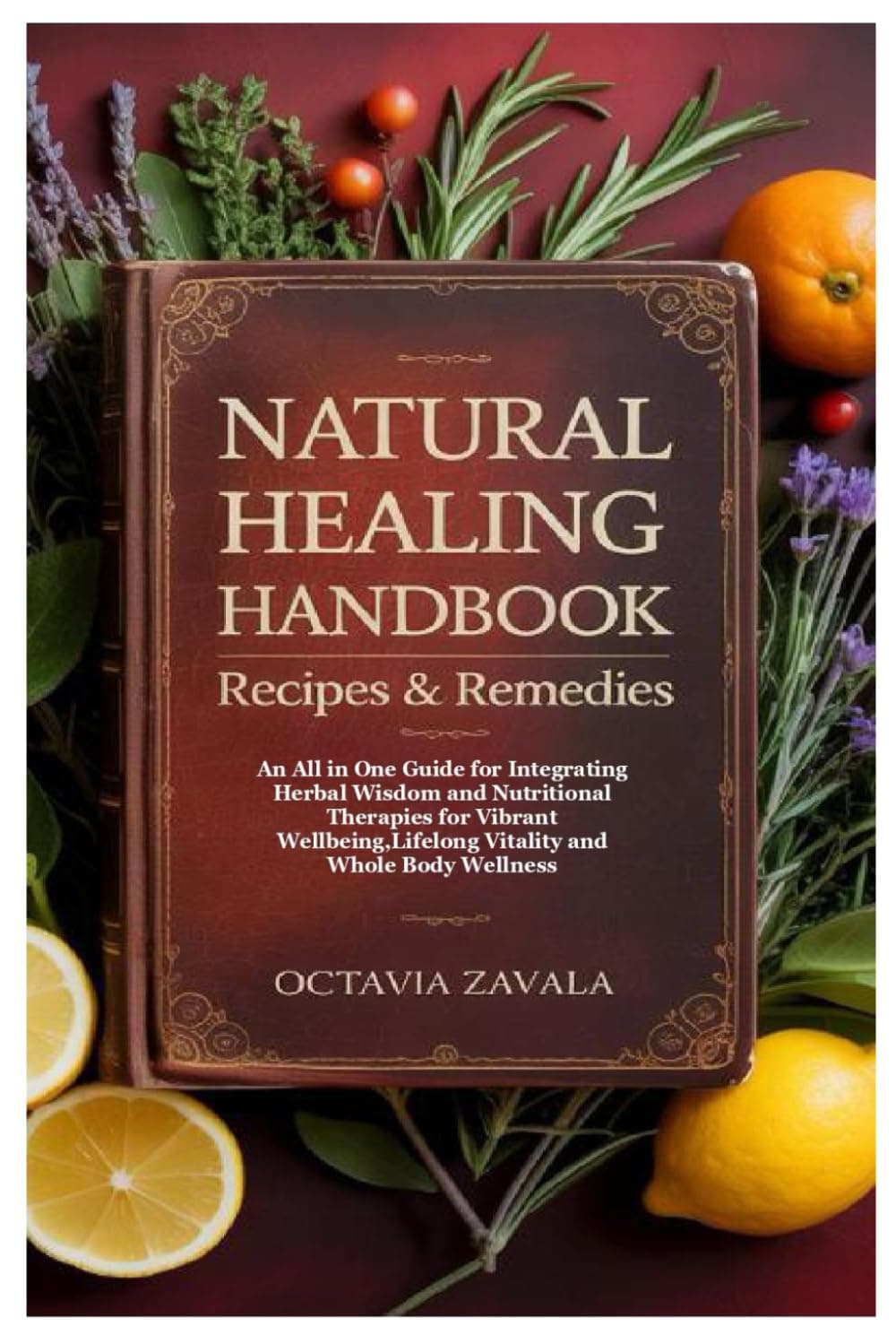 Natural Healing Handbook Recipes & Remedies: An All in One Guide for Integrating Herbal Wisdom and Nutritional Therapies for Vibrant Wellbeing,Lifelong Vitality and Whole Body Wellness