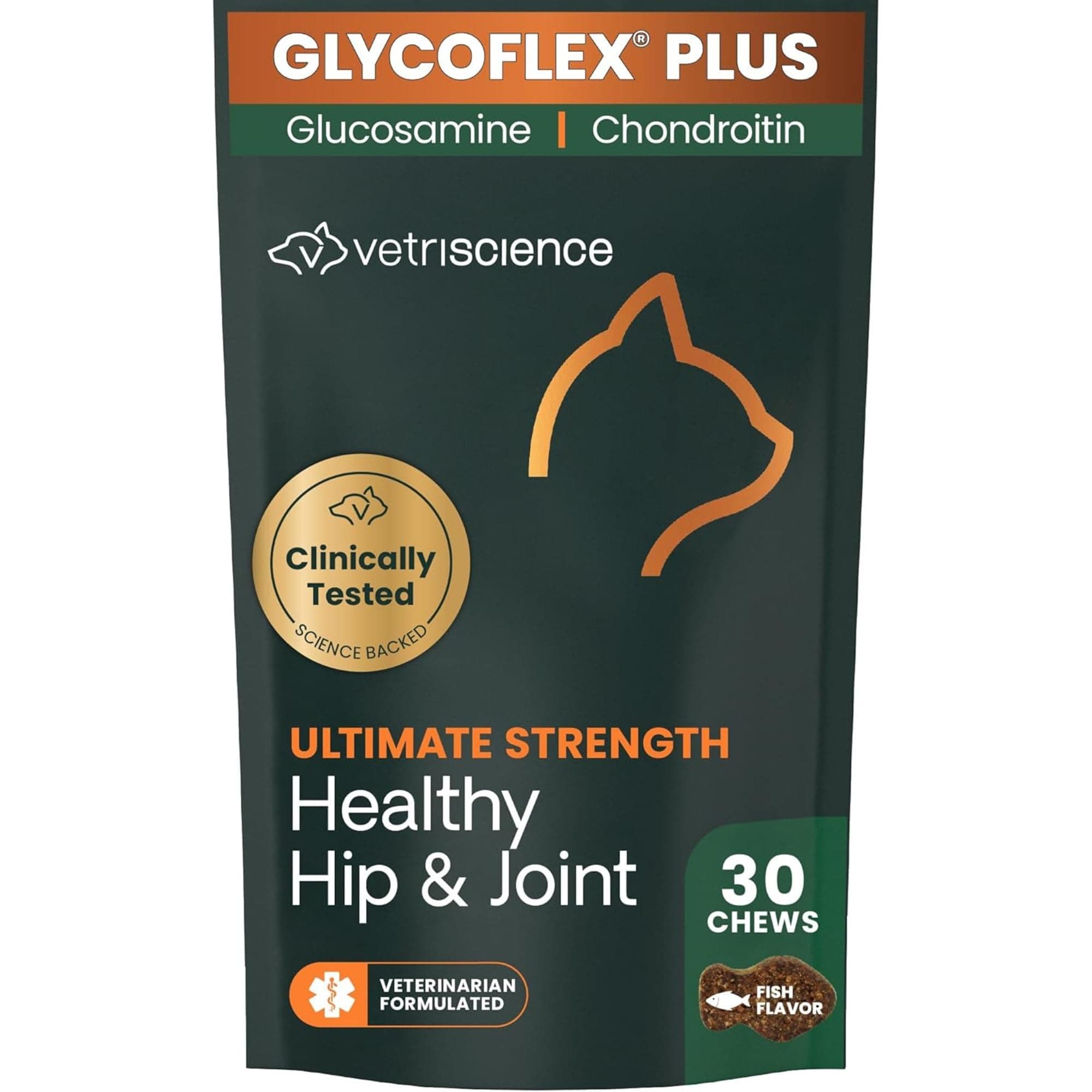VetriScience Extra Strength Healthy Hip & Joint Feline Formula