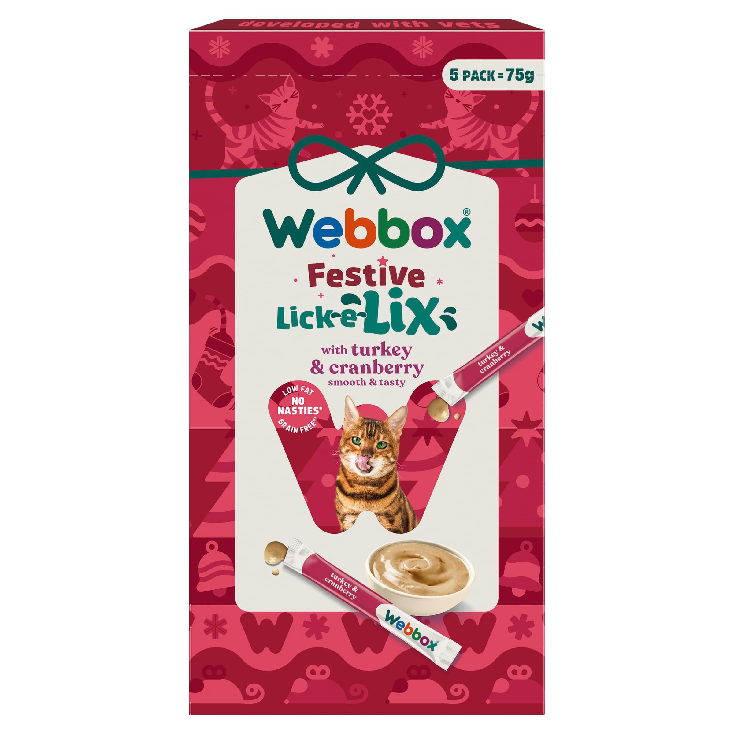 Webbox Lick-E-Lix Turkey and Cranberry, 75 g