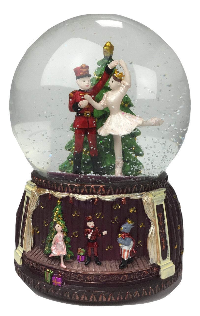 Snow Globe Nutcracker Ballet with Melody Nutcracker Suite by Tchaikovsky Decorative Item