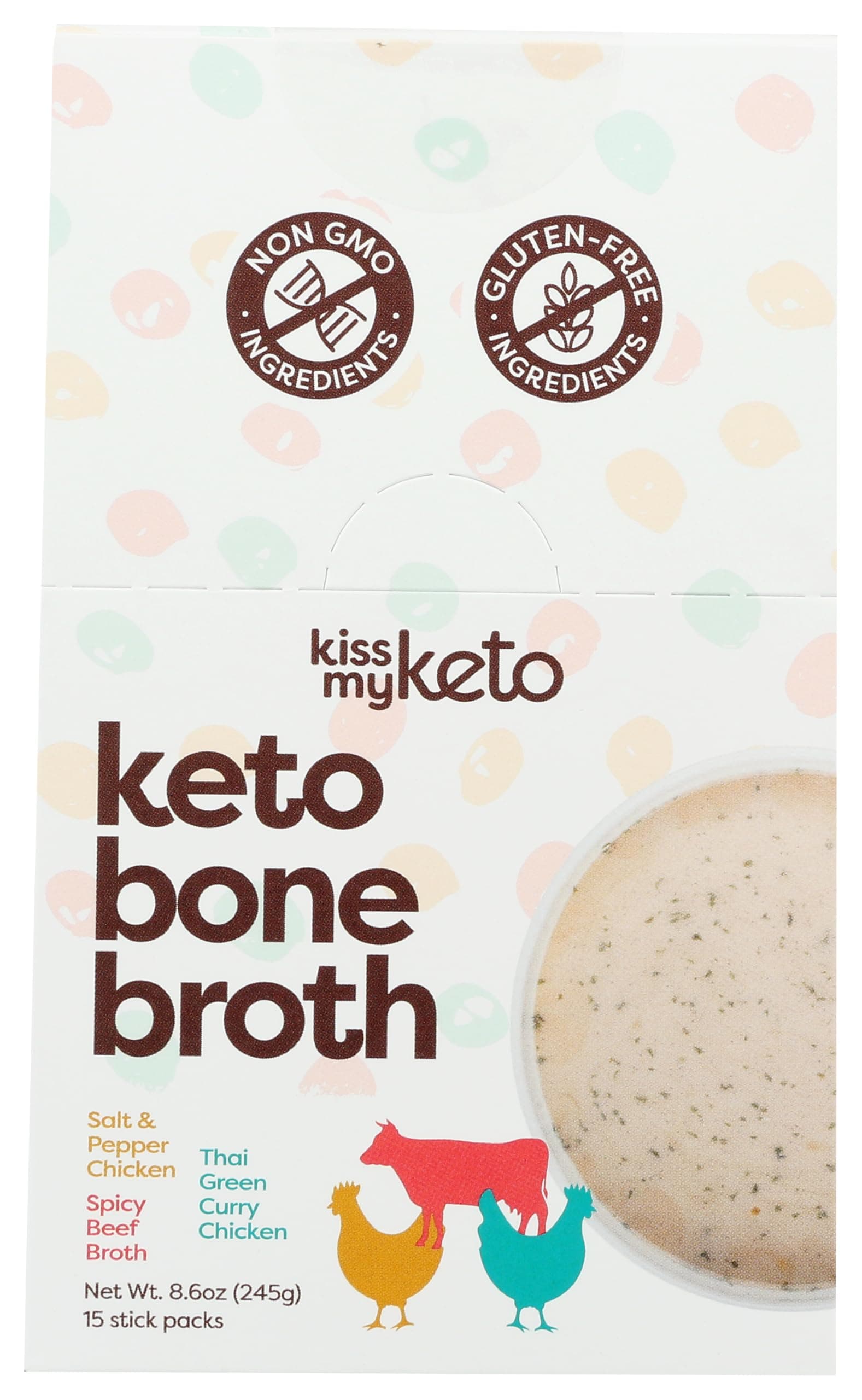 Kiss My Keto Low-Carb Bone Broth Collagen Powders