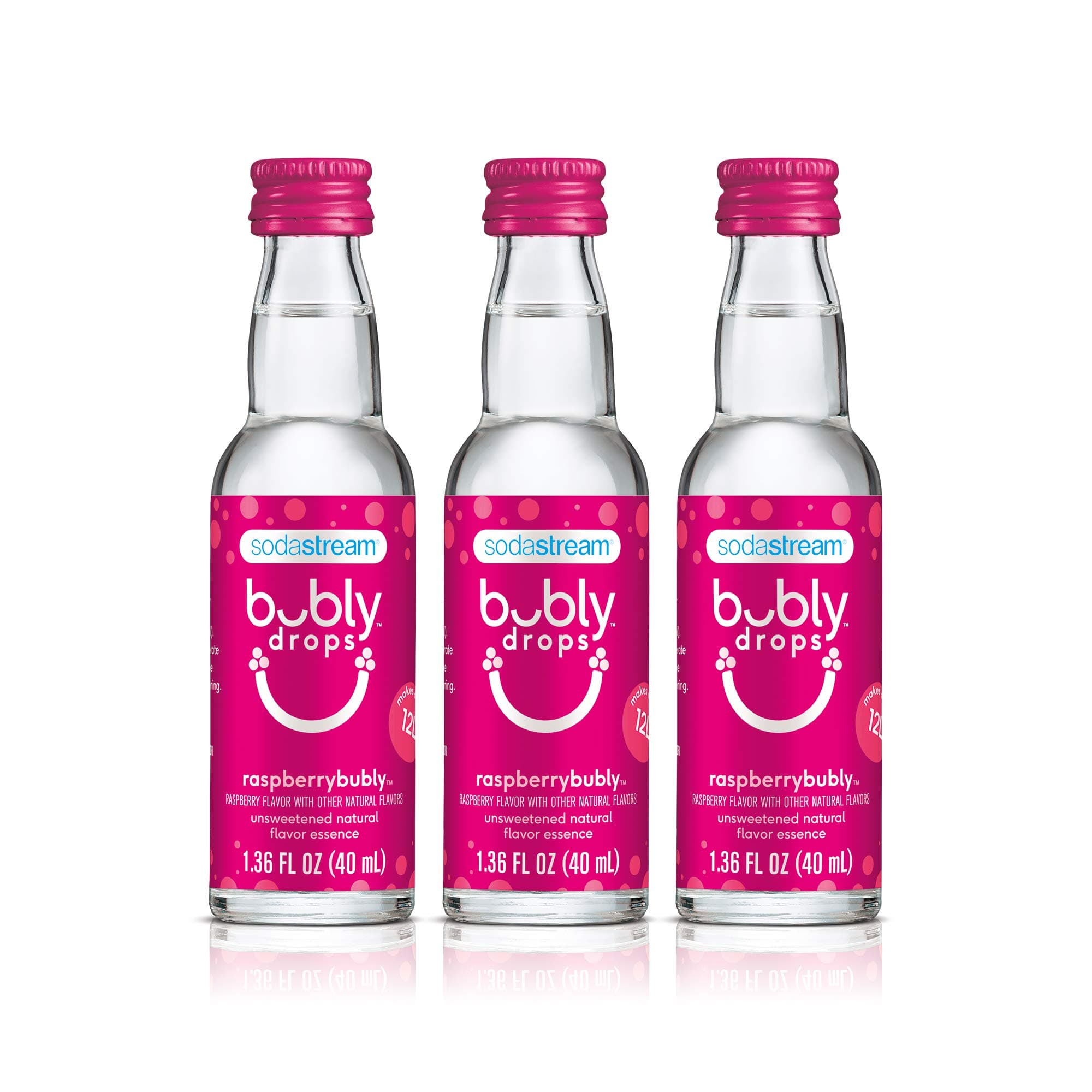bubly Drops Raspberry 3Pk, Raspberry, 4 Fl Oz