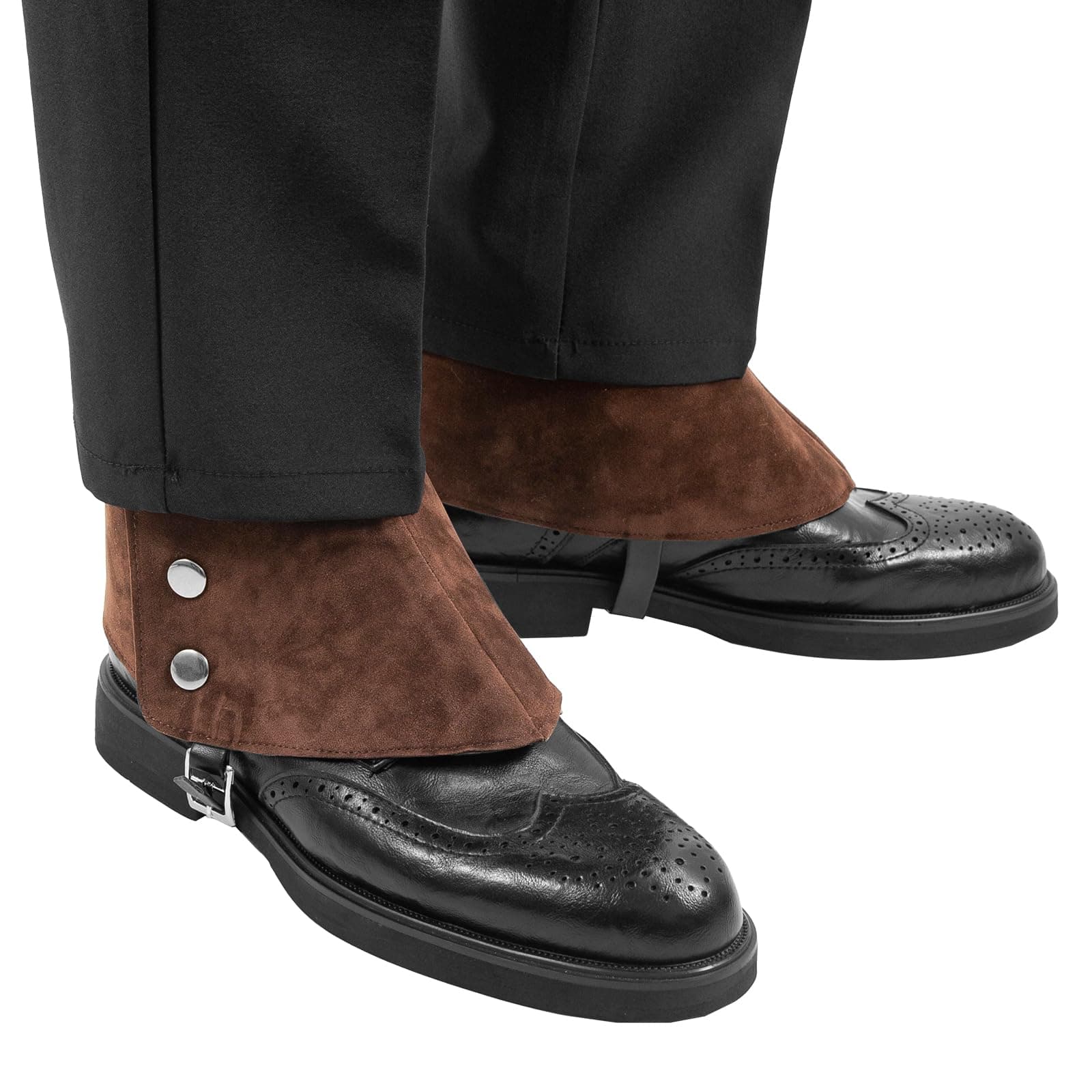 Gangster Spats for Men Roaring 20's Gangster Spats Costume Accessory 1920s Accessories Gangster Spats Shoes Covers