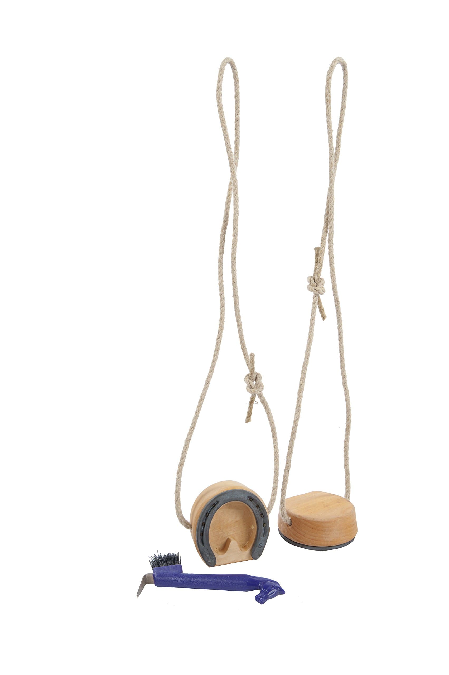 Helga Kreft Helga Kreft50045 Shaddy Horseshoe for Real Horse Carriers, Colourful, One Size