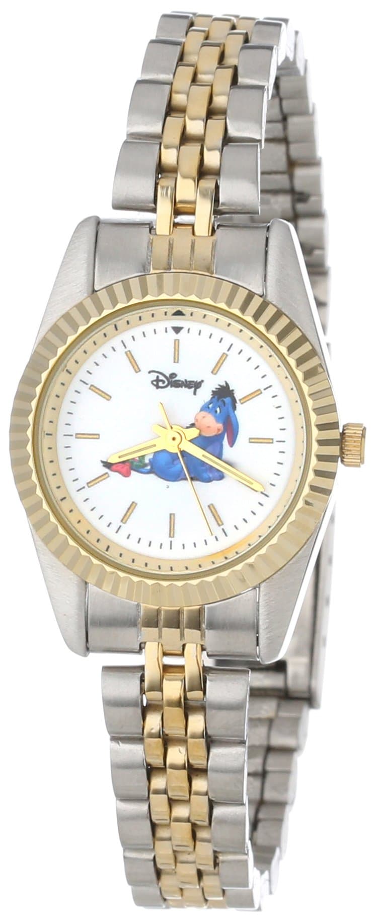 Disney Women's D134S776 Eeyore Two-Tone Bracelet Watch