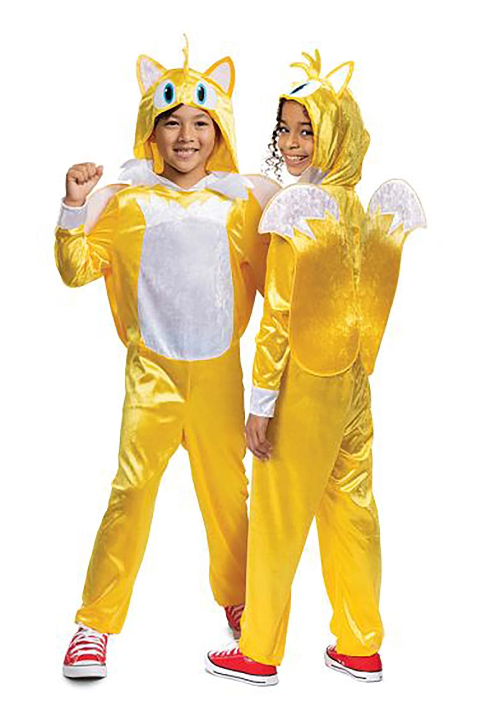 Disguise boys Sonic Tails Costume, Official Sonic Movie Costume and Headpiece Costume (pack of 1)