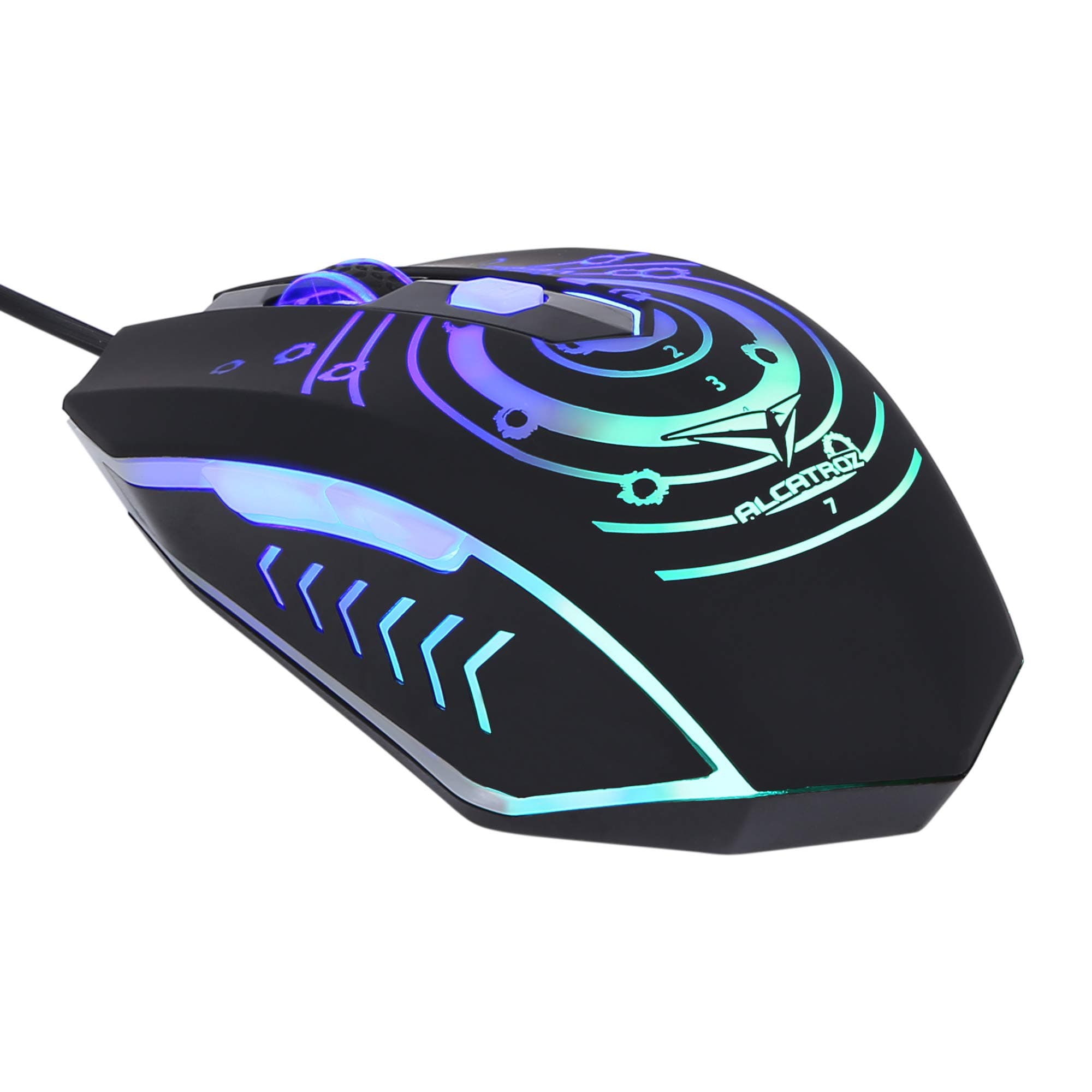 Alcatroz Ultimate X-CRAFT-V-666 Gaming Mouse (Multicolor)