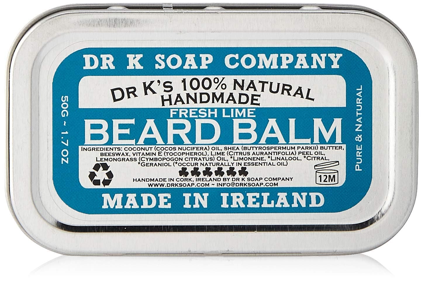 Dr K Soap CompanyBeard Balm Lemon 'n Lime 50 g