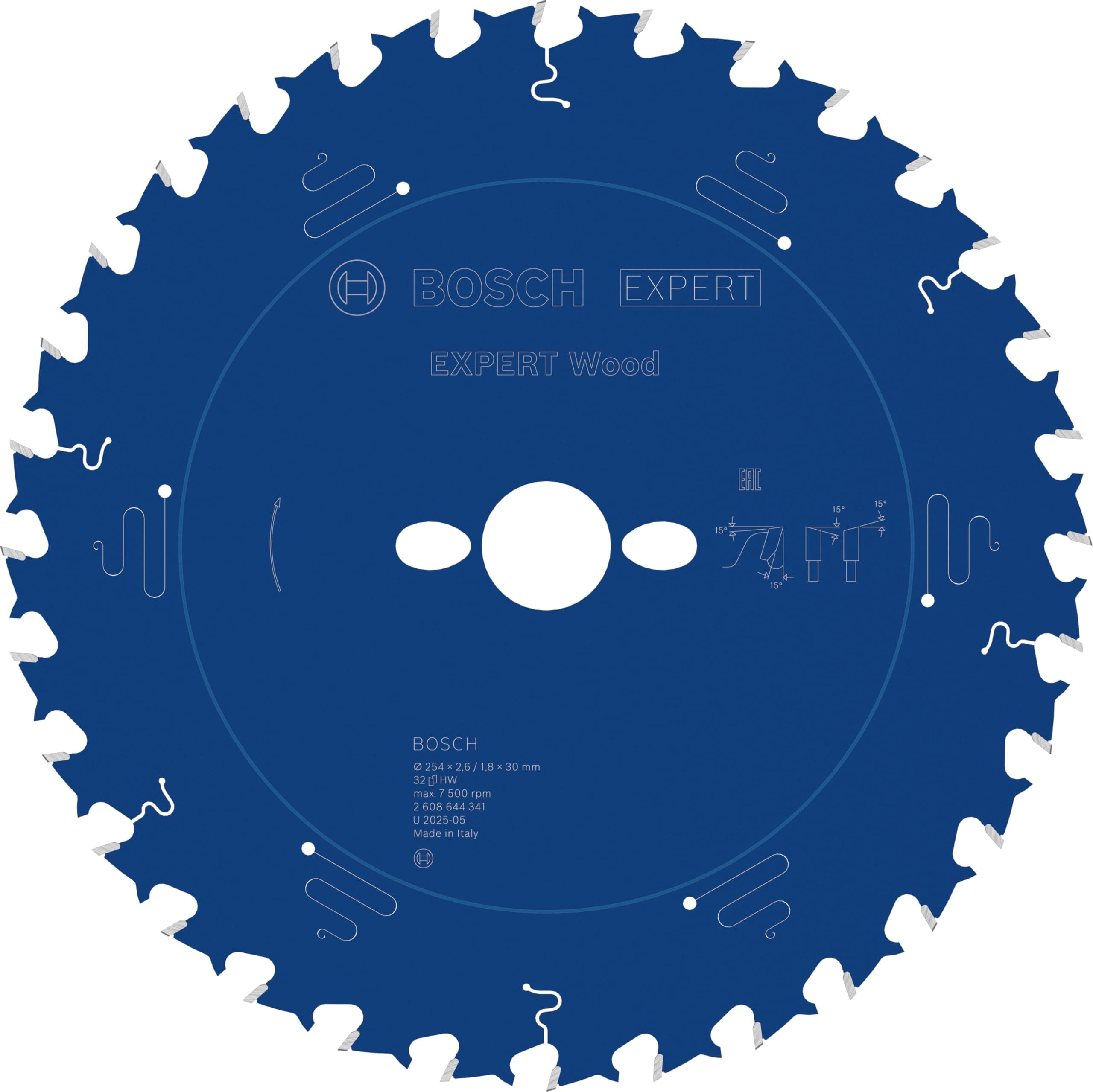 Professional Circular saw blade for wood 254mm dia 30mm bore 32 Teeth