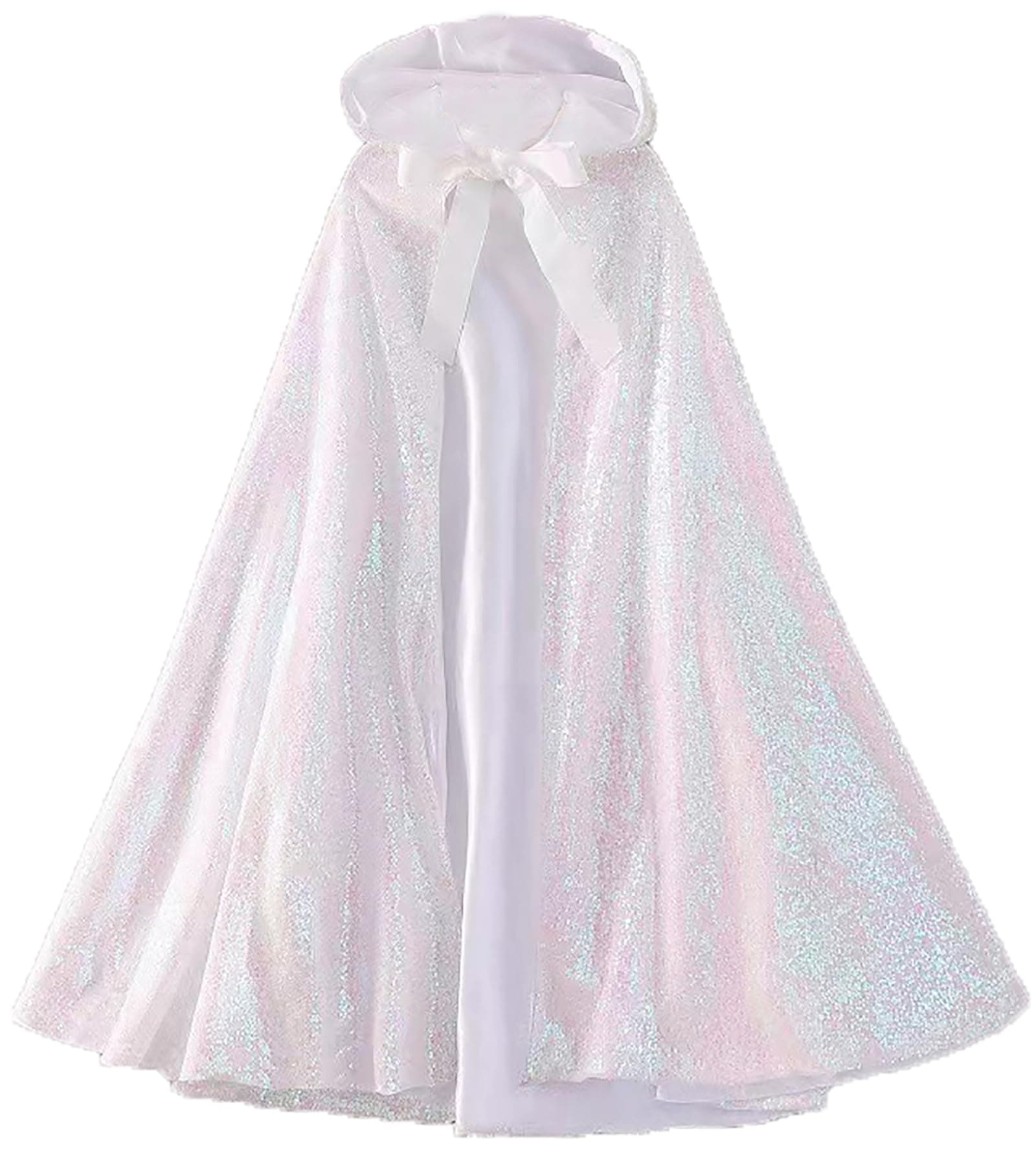 Princess Hooded Cape Cloaks for Little Girls Christmas Halloween Custome Cosplay Party Accessories