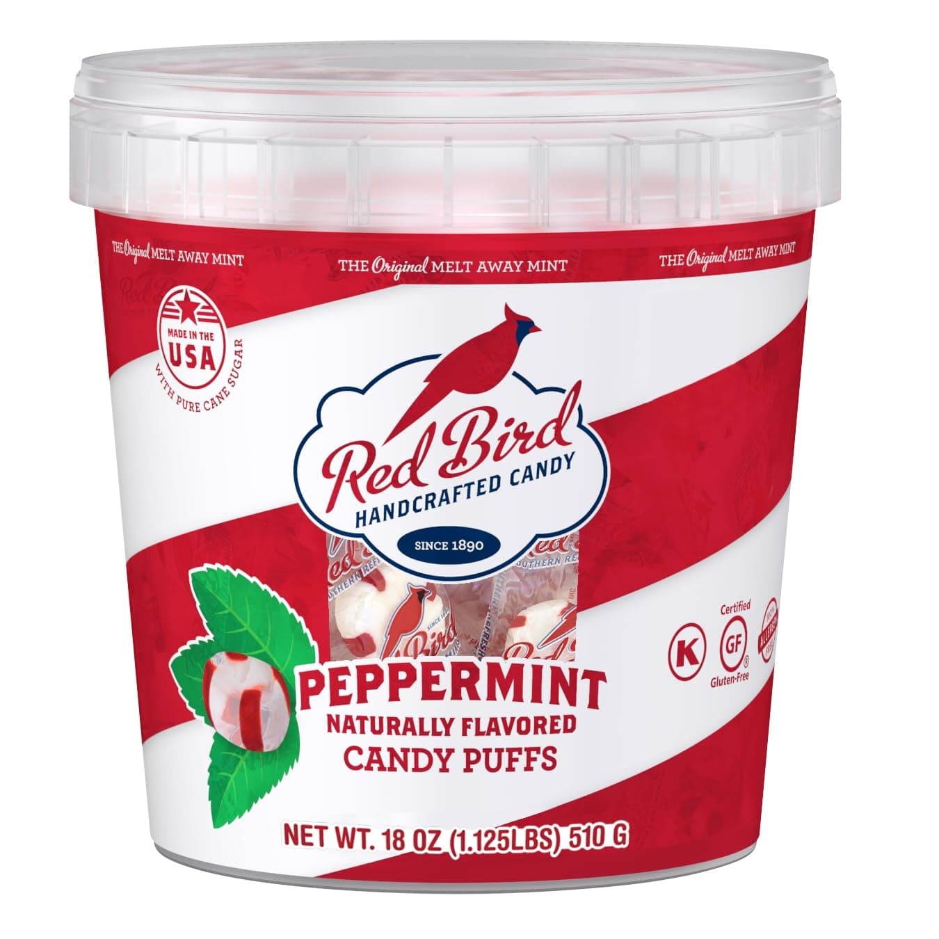 Soft Peppermint Puffs (93 Count) 18 Oz