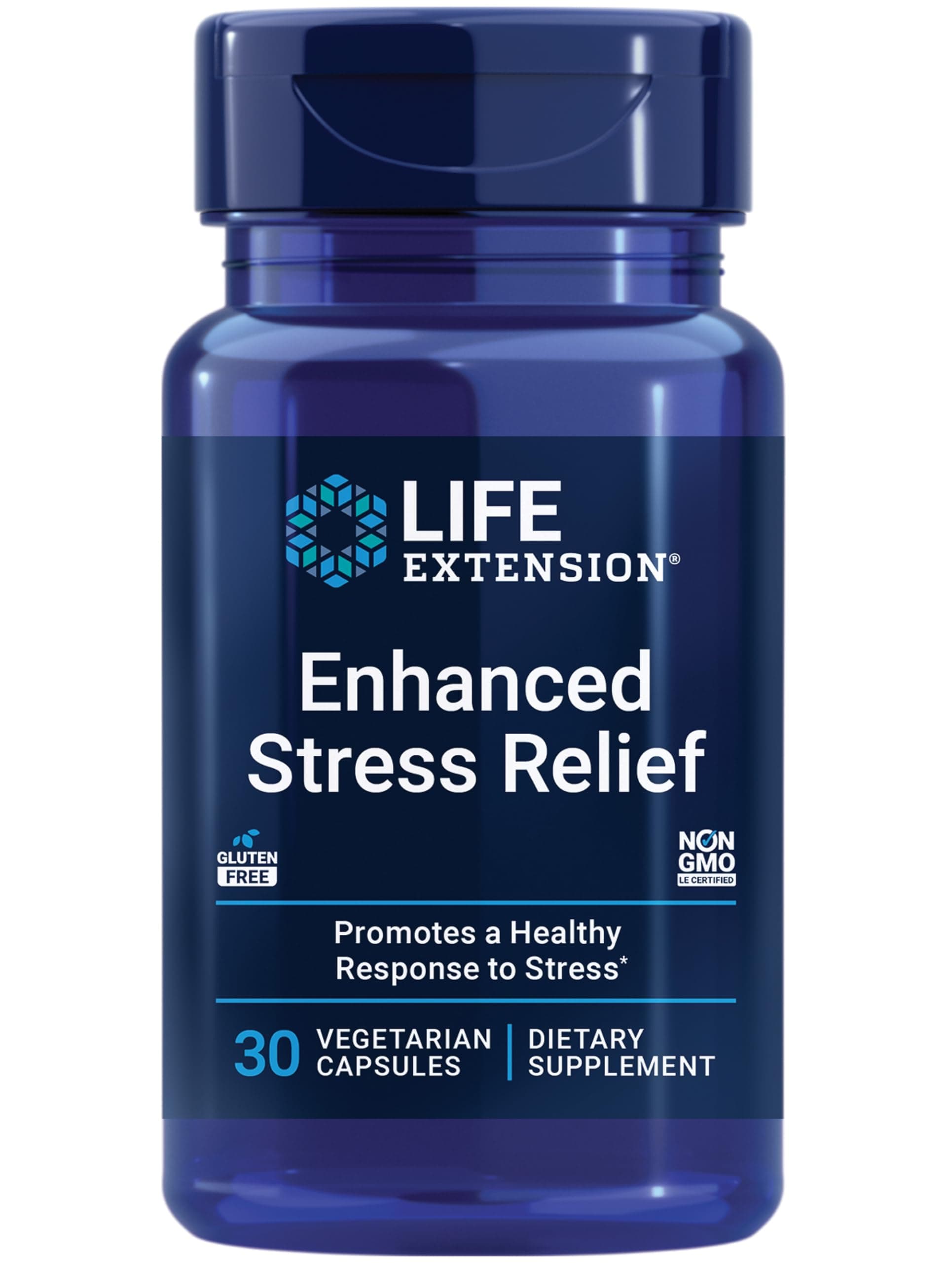 Natural Stress Relief - 30 Vegetarian Capsules (00987)