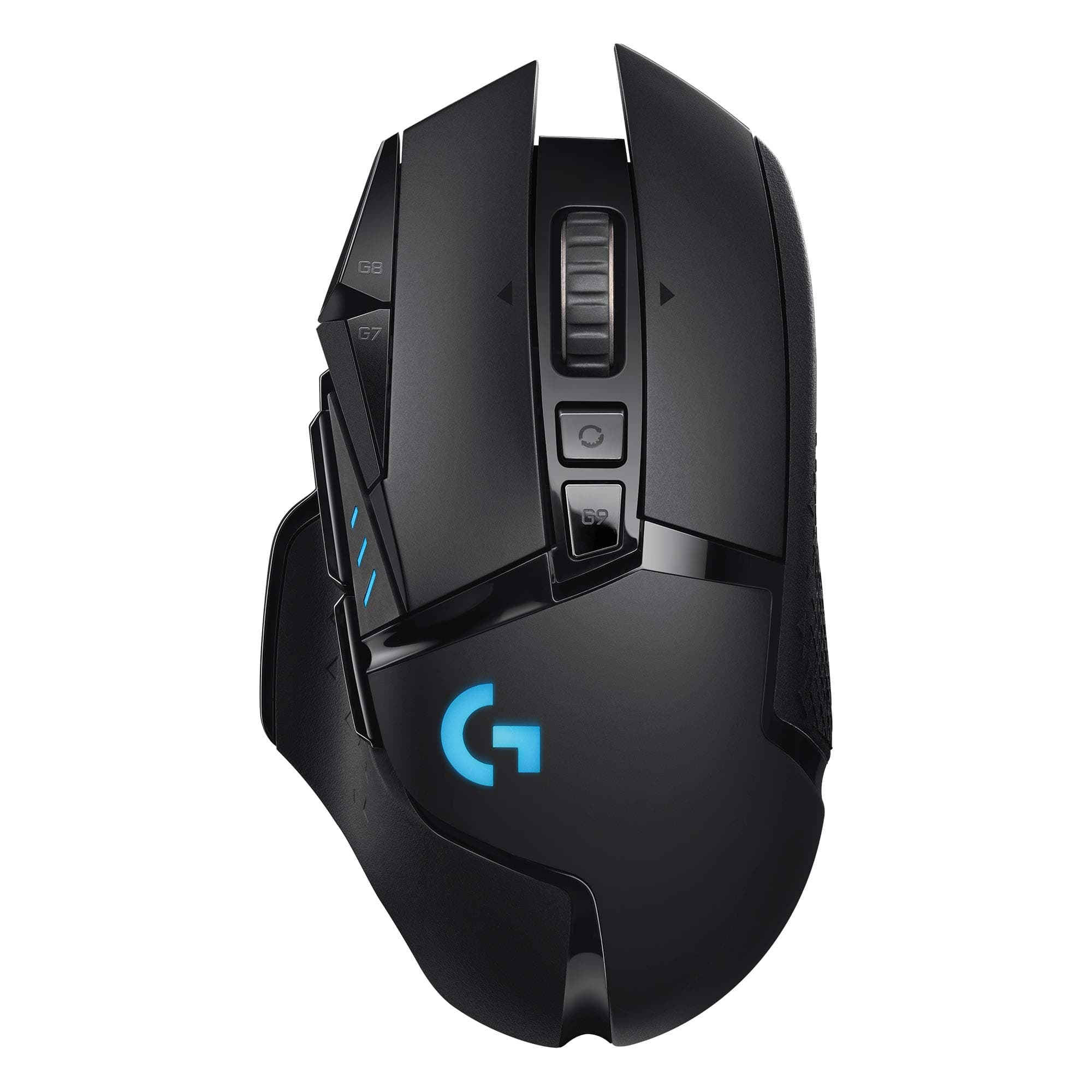 Logitech G502 LIGHTSPEED Wireless Gaming Mouse, HERO 25K Sensor, 25,600 DPI, RGB, Adjustable Weights, 11 Programmable Buttons, Long Battery Life, On-Board Memory, PC/Mac