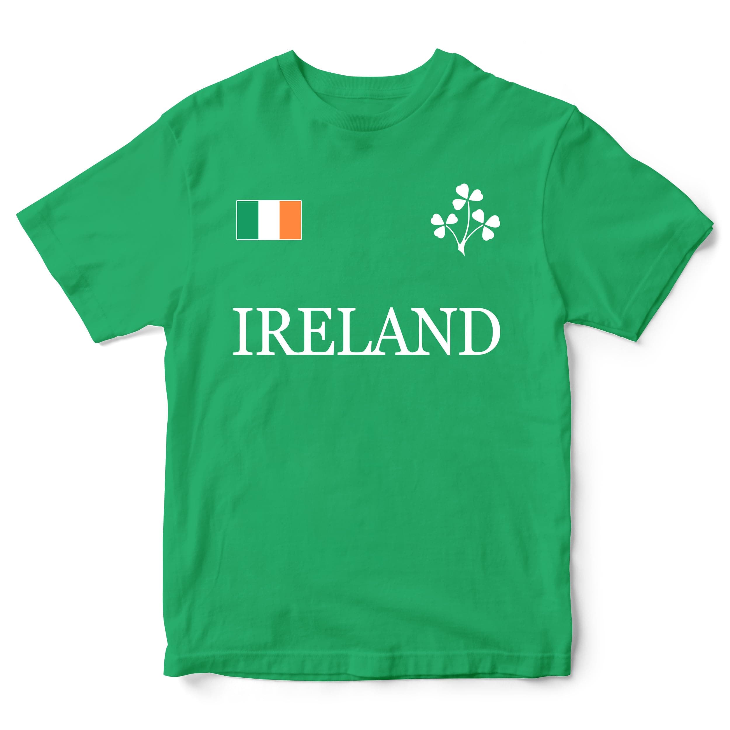 Purple Print HouseIreland Kids T Shirt Boys Girls Rugby Irish Shamrock Badge Nations Gift
