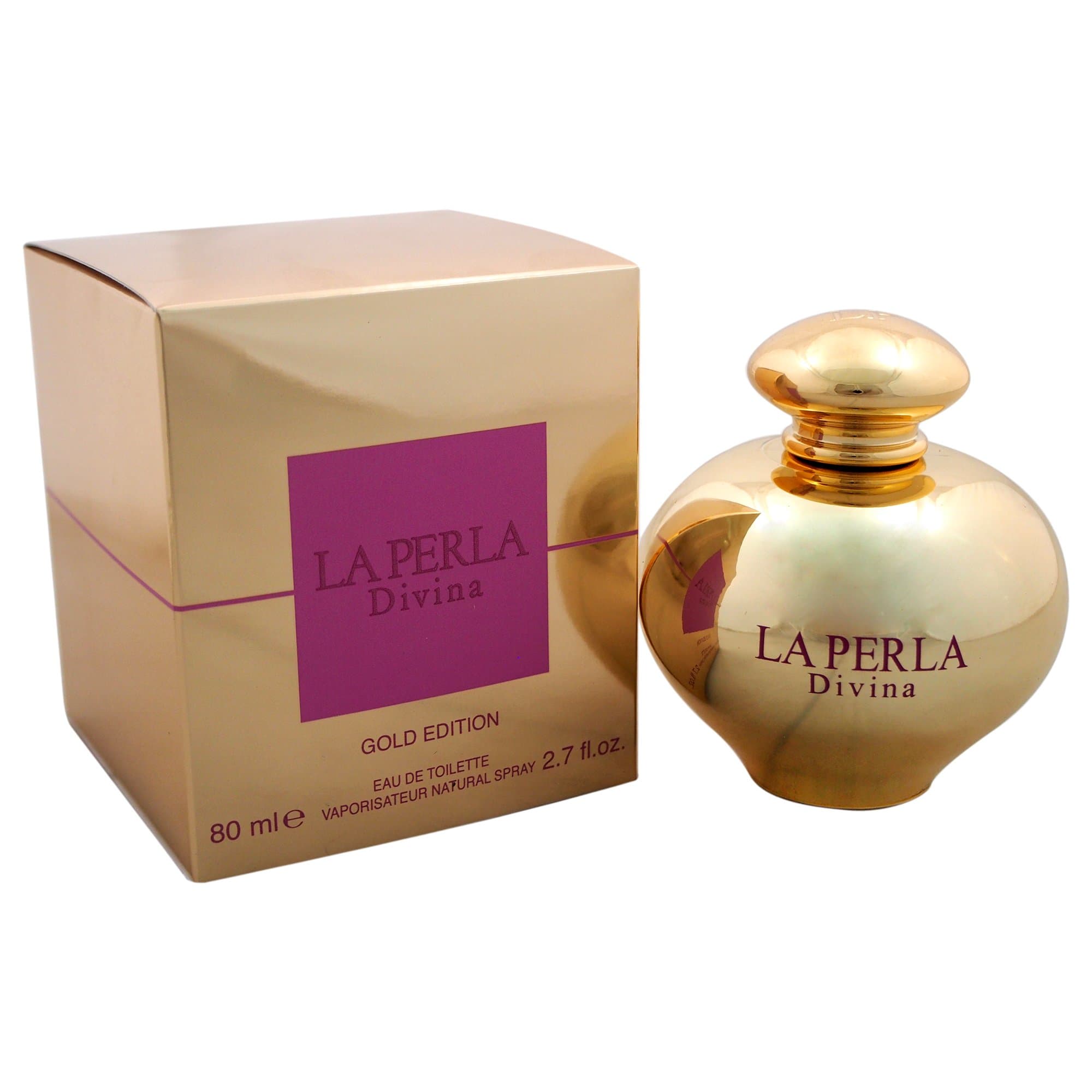La Perla Divina Gold Edition Eau De Toilette Spray for Women, 80 ml