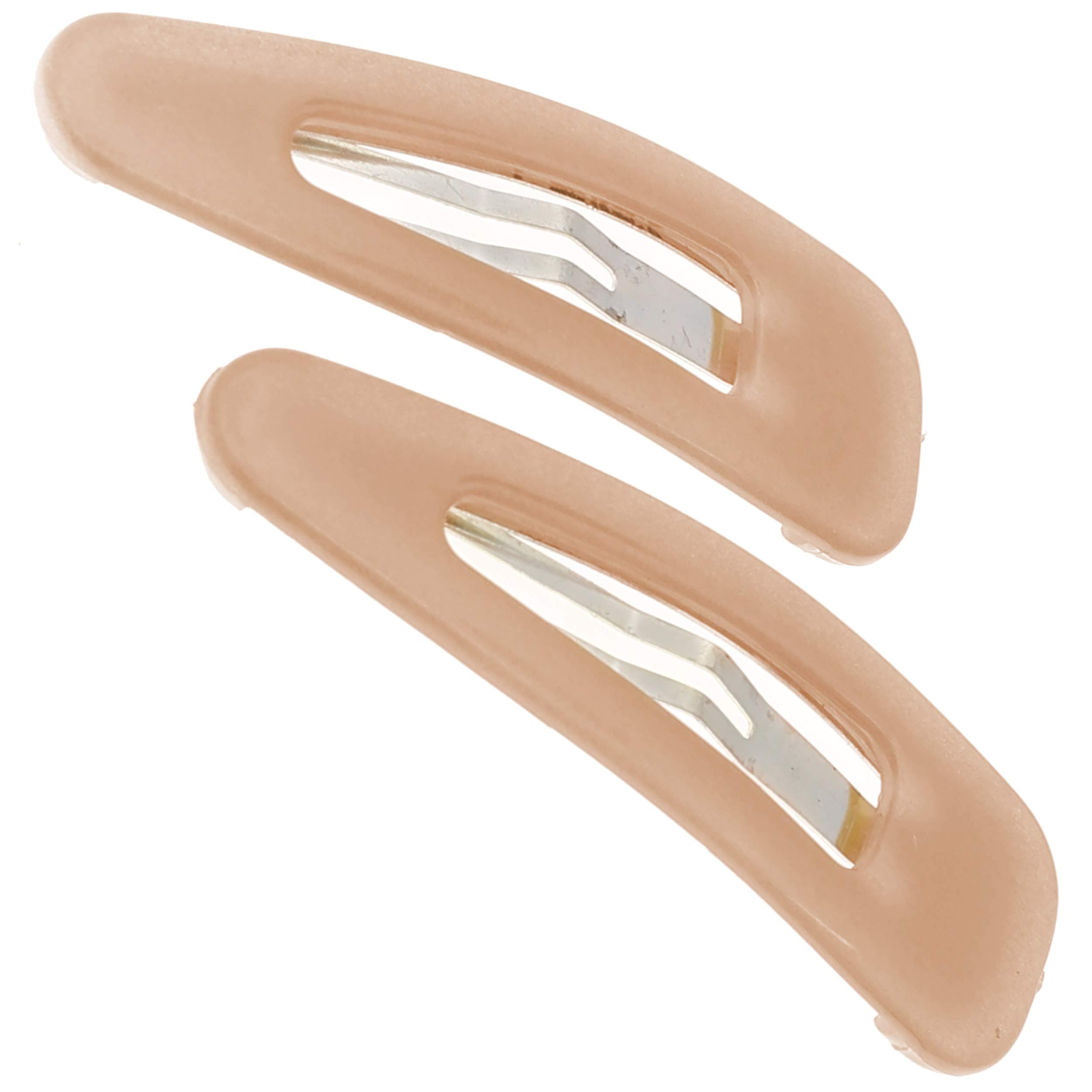 Camila Paris CP3090 French Hair Barrettes Clips, Snap Hair Slides Clic Clac for Women, Styling Girls Side Slide-in Metal Snap Pin Hair Accessories for Women. Strong Hold, No Slip Grip, Made in France