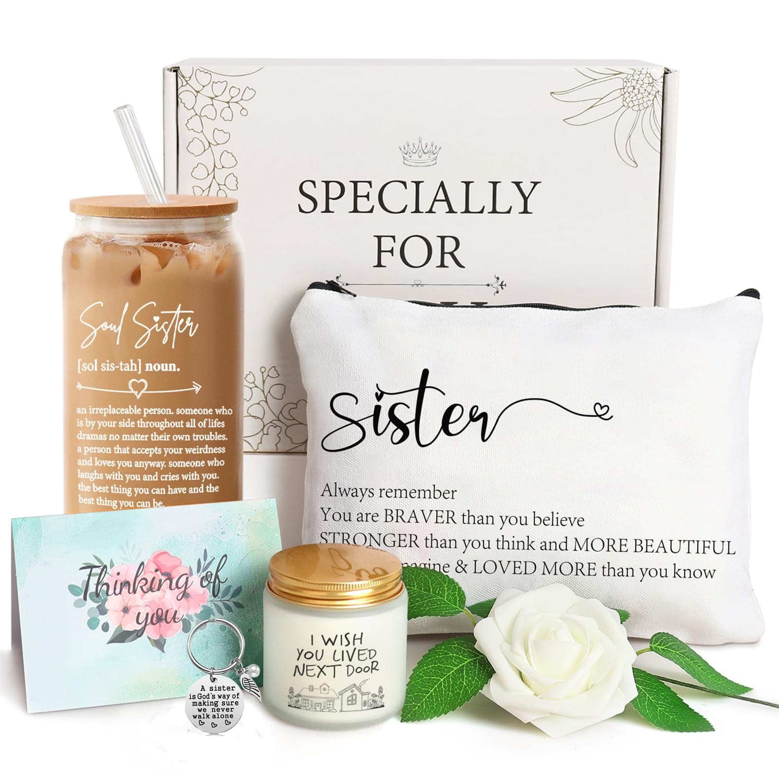 Soul Sister Gifts for Women, Sister Friend Gifts, Birthday Gift for Friend Friendship, Gift for Soul Sisters/Women Friends/Sisters