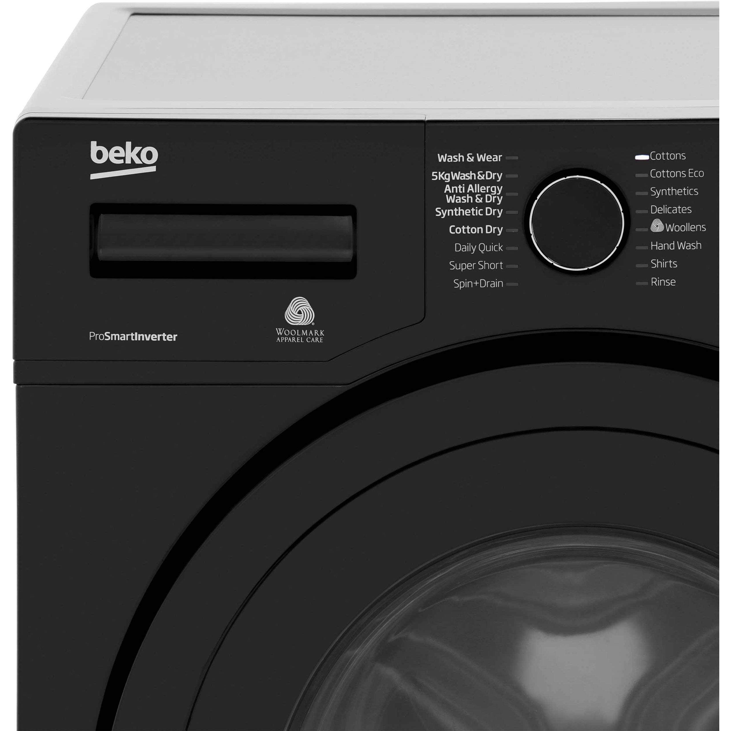 Beko WDR7543121B 7Kg / 5Kg Washer Dryer with 1400 rpm - Black