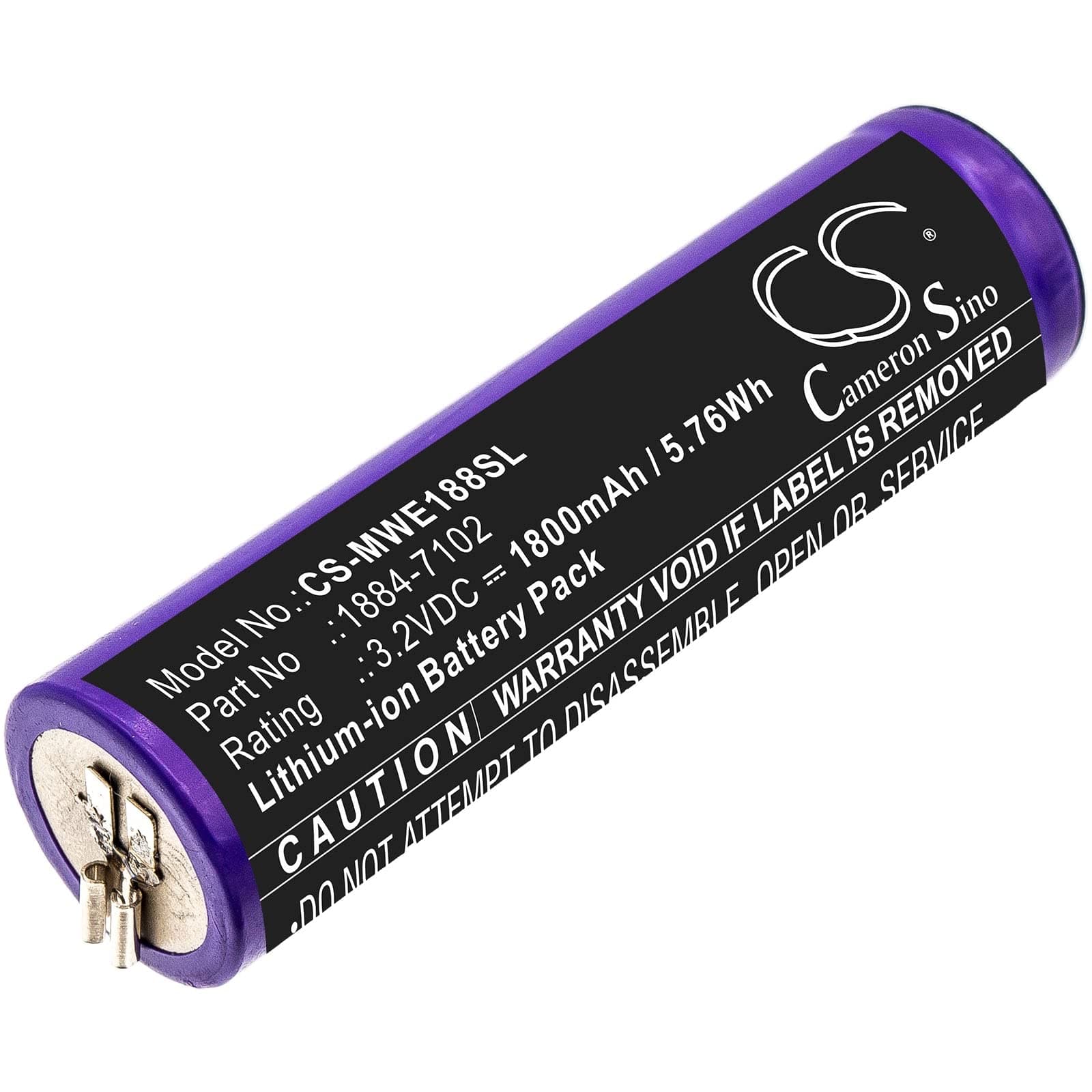 VI VINTRONS Battery for Moser Wahl 1884 Li+Pro, Wahl Ermila 1884, Wahl Ermila 1885, 1884-7102,