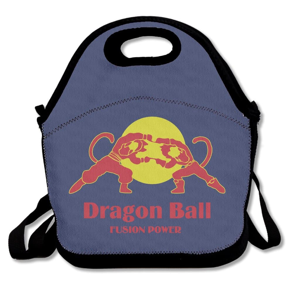 Black Enjoy The Fusion Power Cool Adult And Child Lunch Bags