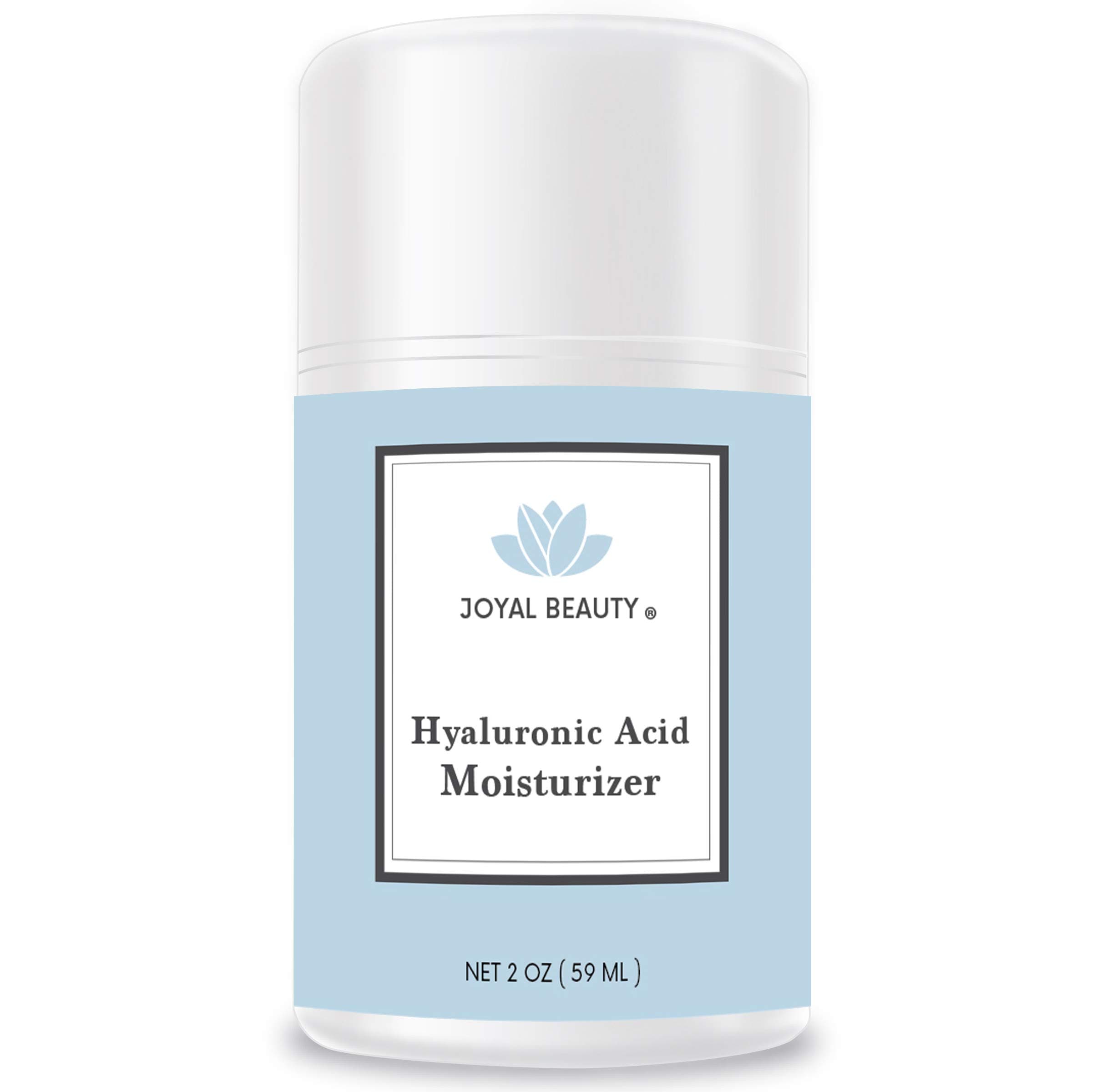 Best Hyaluronic Acid Moisturizer Cream for Skin Face Eyes Neck.Organic Anti-Aging Cream with Cucumber - Fresh Cooling Soothing Firming Cream for Tightening & Lifting Sagging Skin.2oz/60ml