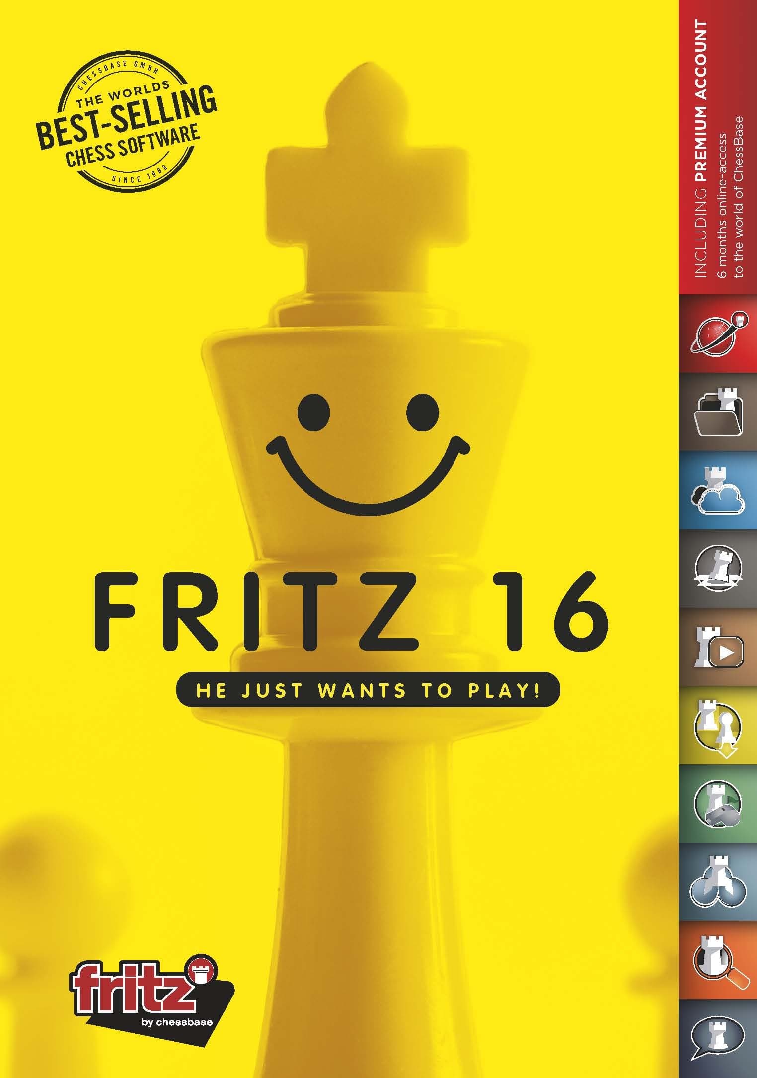 Fritz 16 Chess Playing Software Program