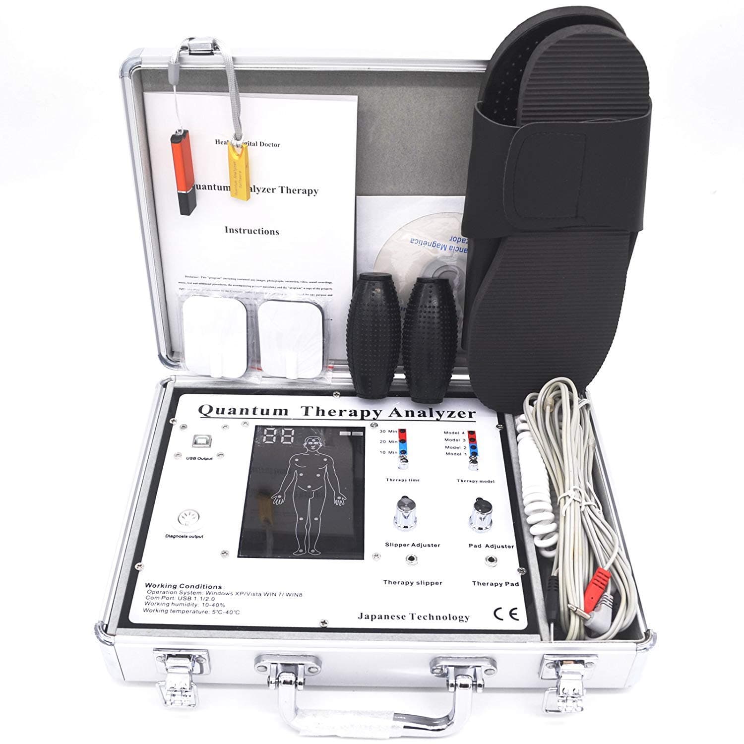 Quantum Resonance Magnetic Analyzer Body Health Massage