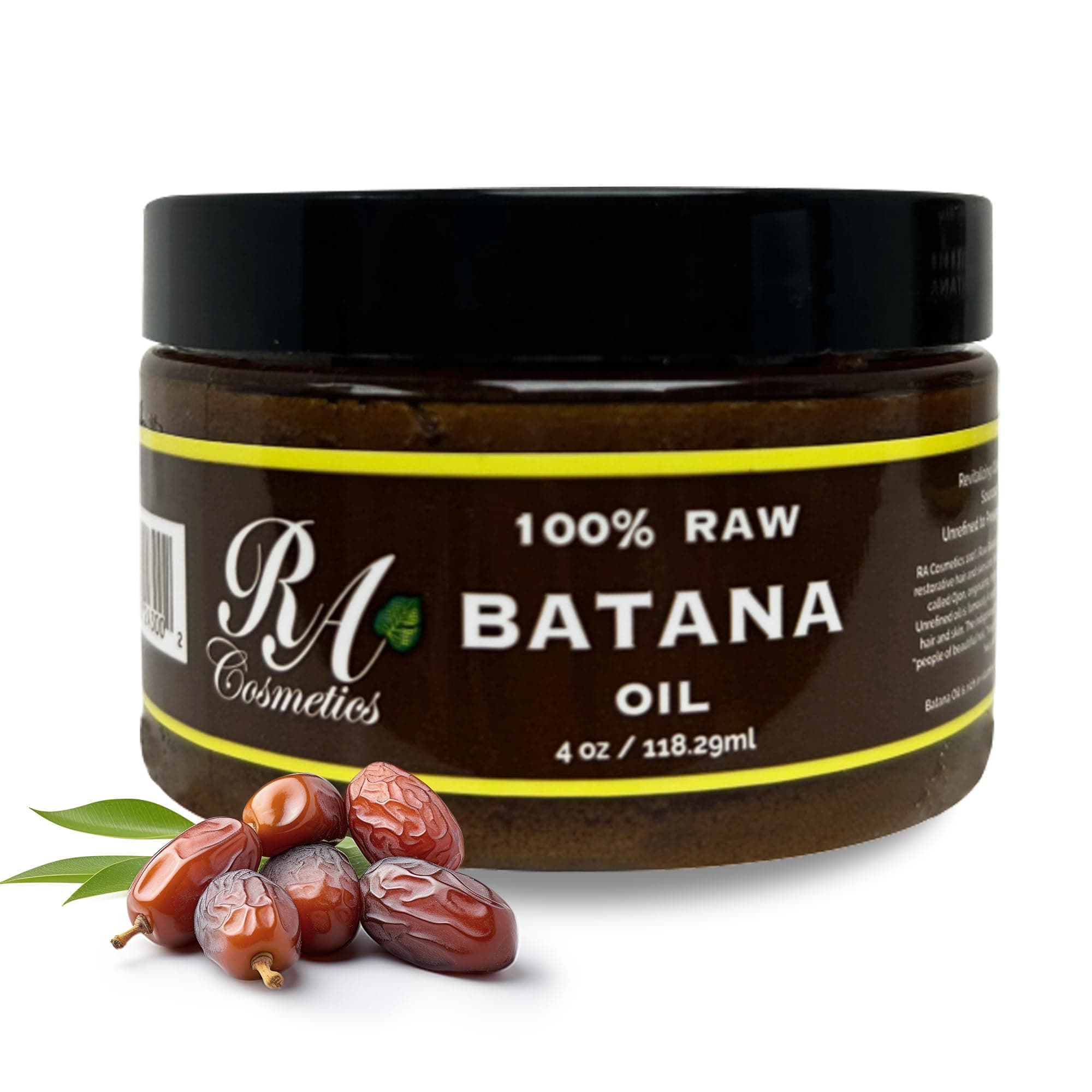 RA COSMETICS 100% Natural Batana Hair Oil 4 oz