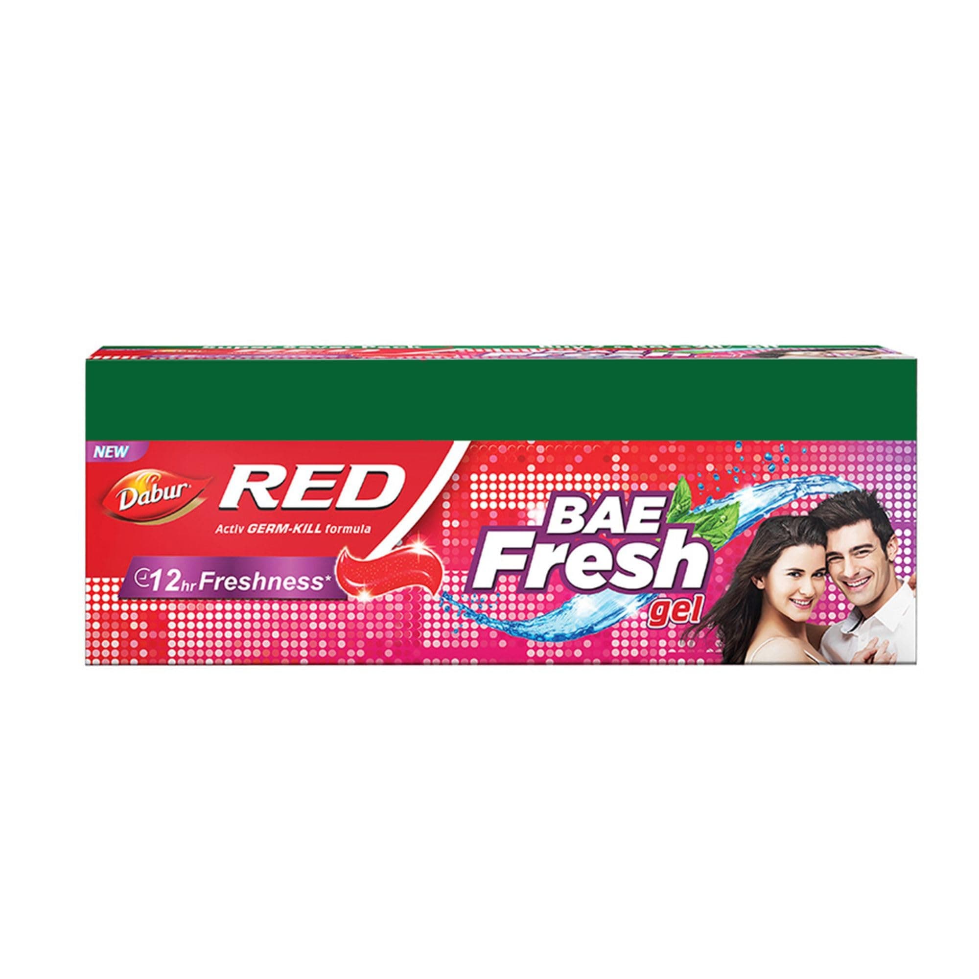 Dabur Red Bae Fresh Gel - 300gm (150gm*2) | Fights Bad Breath, Cavity Germs and Plaque | 12hr Freshness | Activ Germ-Kill formula