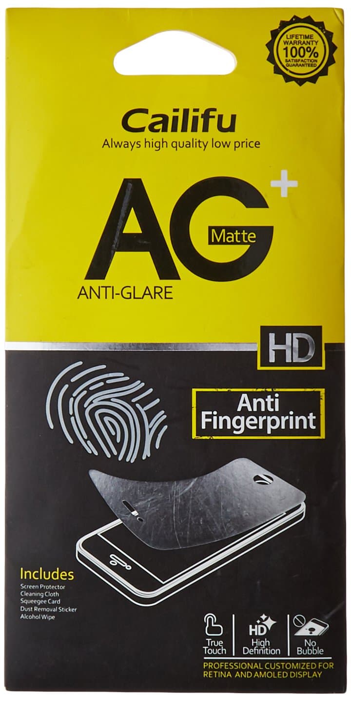 iPhone 6 Plus Screen Protector Cailifu [Matte ] 5.5 inch only Premium Anti-Glare and Anti-Fingerprint Screen Protector with Lifetime Replacement Warranty [6-Pack] - Retail Packaging 2014