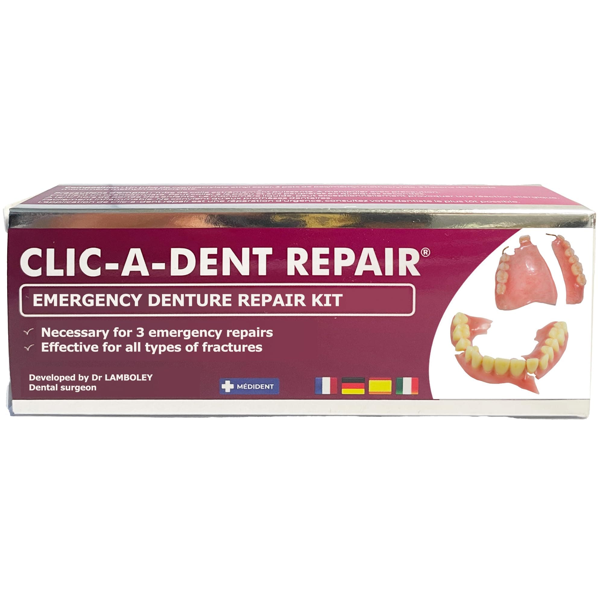 CLICADENT Denture Repair Emergency