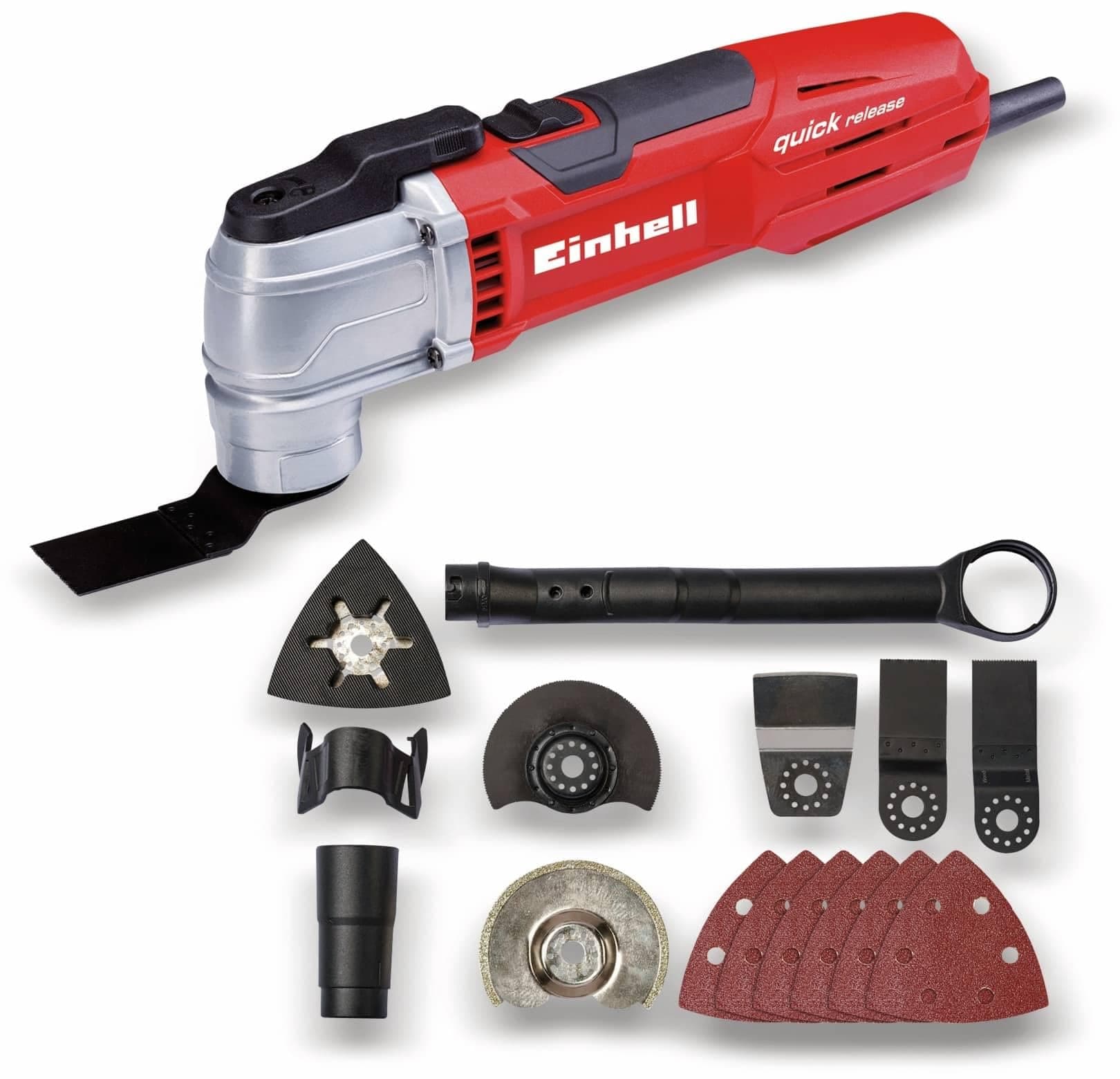 Einhell 4465150 300W Corded Multifunctional Tool, Red ,27.0 cm*34.8 cm*10.9 cm