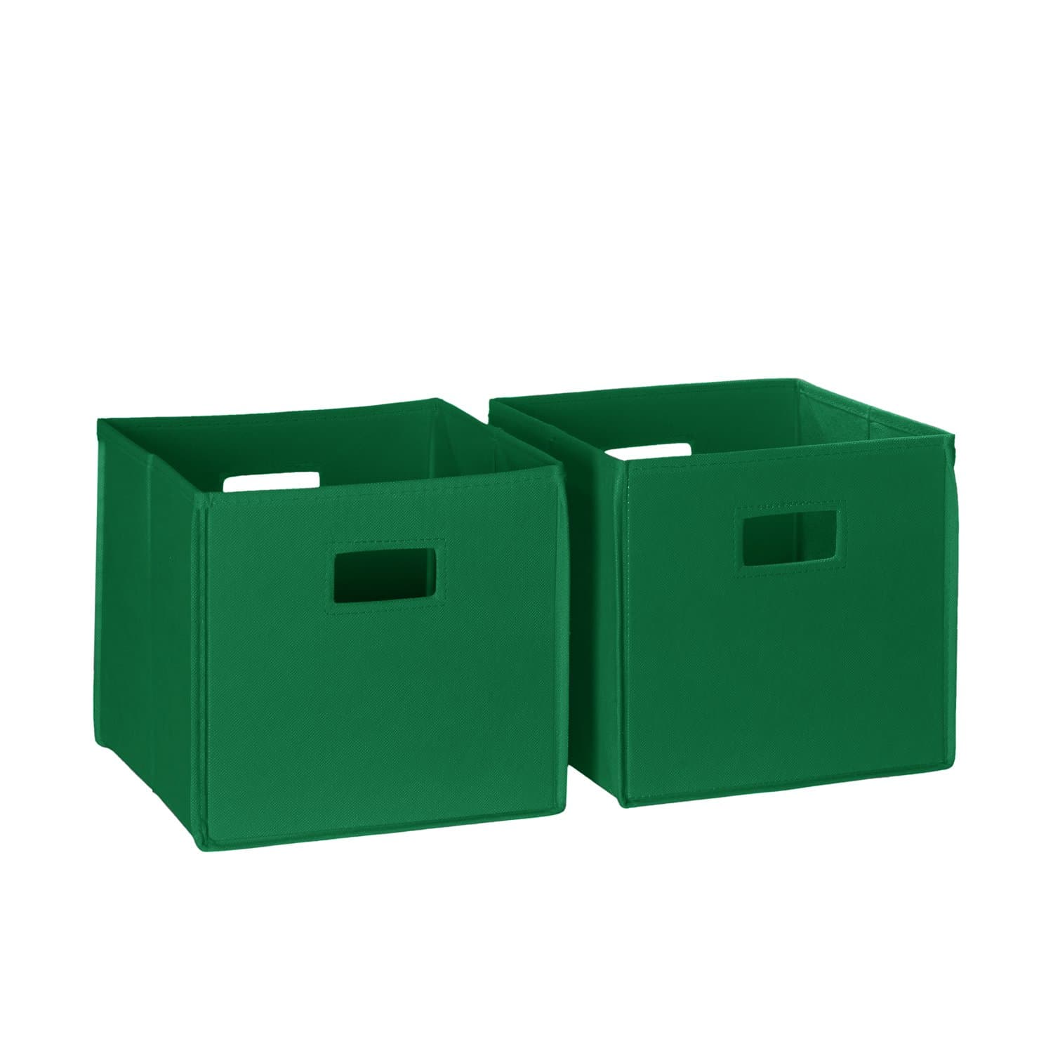 RiverRidge 02-012 2-Piece Folding Storage Bin, Green