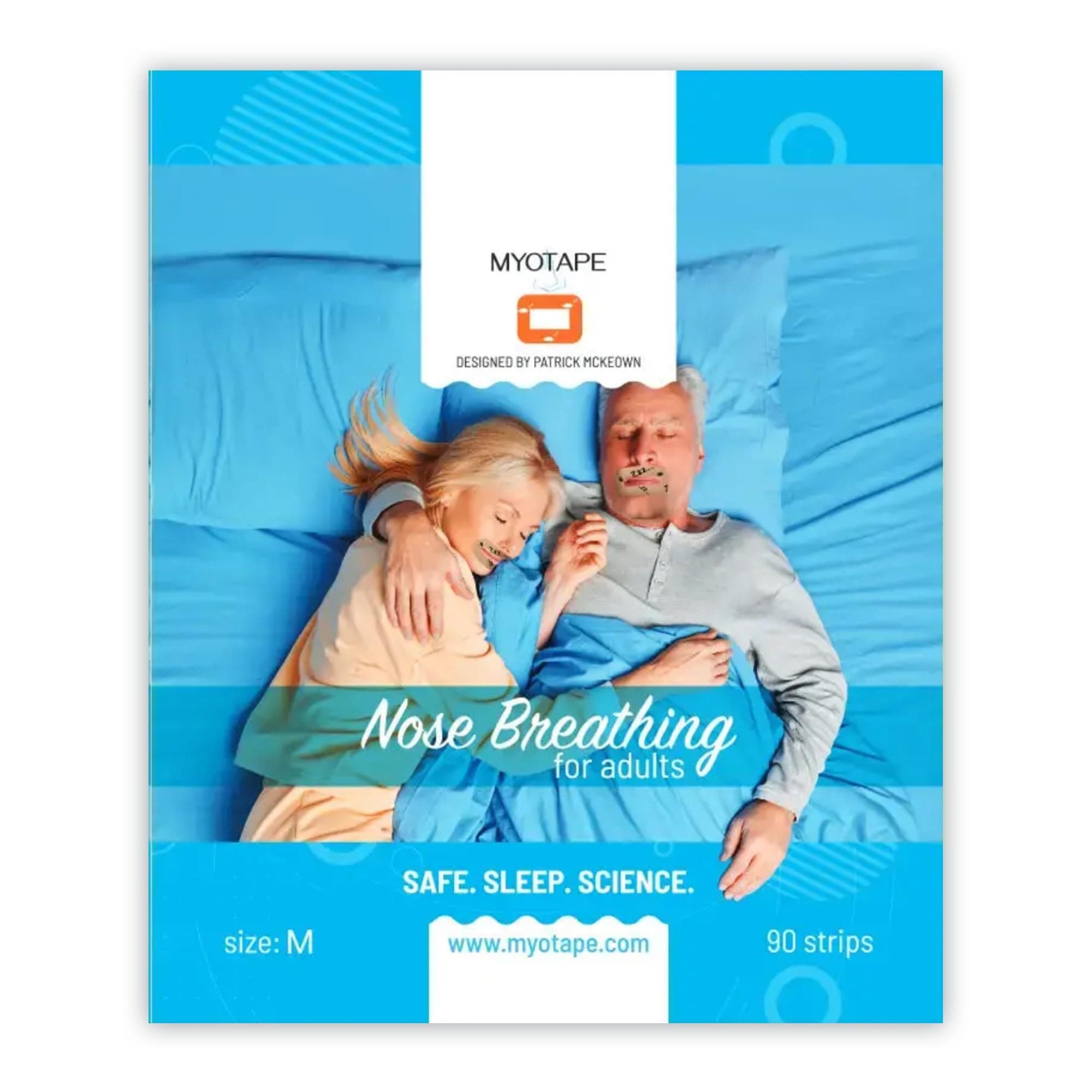 MyoTape - Mouth Tape for Teenagers & Petite Faces - 90 Nights - Reduce Snoring - Safe Alternative to Mouth Tape - Improve Your Sleep - Promote Nasal Breathing - Comfortable & Gentle On Skin