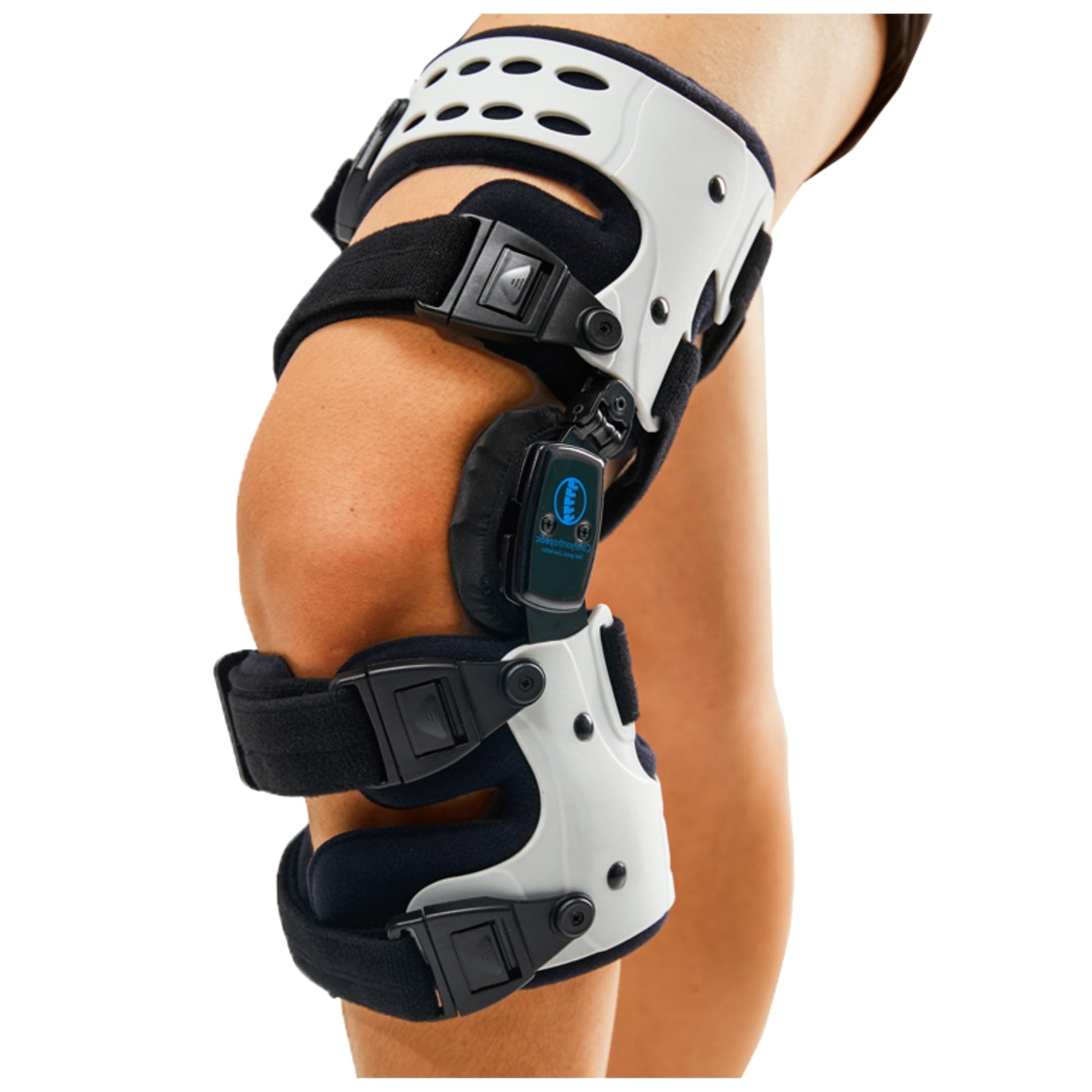 Comfyorthopedic OA Unloader Knee Brace Support for Osteoarthritis, Bone on Bone Arthritis Knee Joint Pain Cartilage Relief, Medial /Inside Plus Size Offloader L1851/L1843 Fits Up to 32in Thigh Circumference