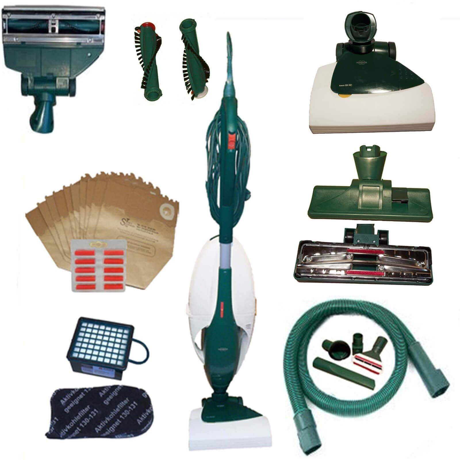 Vorwerk JaTop Vacuum Cleaner Kobold 131 Switchable Electric Brush, Guaranteed Best Performance in Vacuuming, Suitable Accessories, 2 Year Warranty (Refurbished)