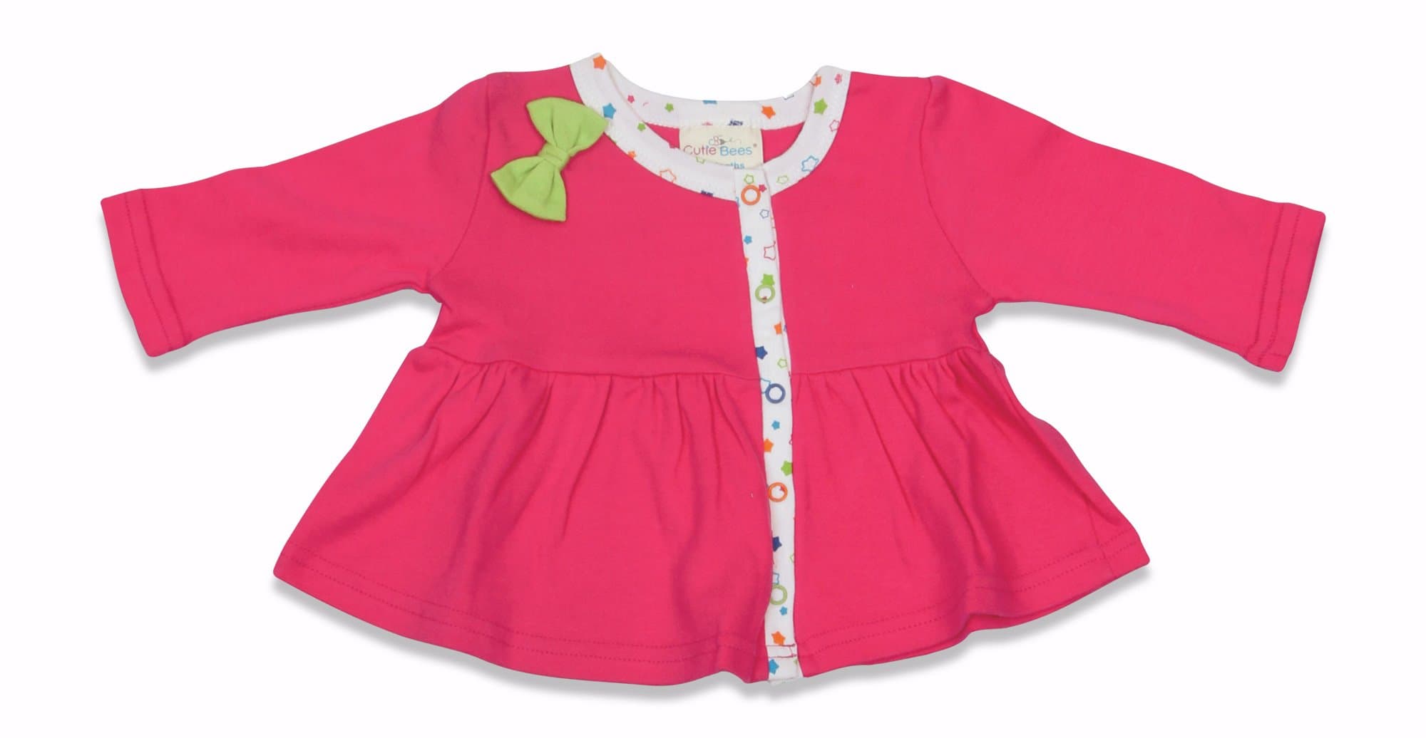 Cutie Bees Organic Baby Girl Jacket