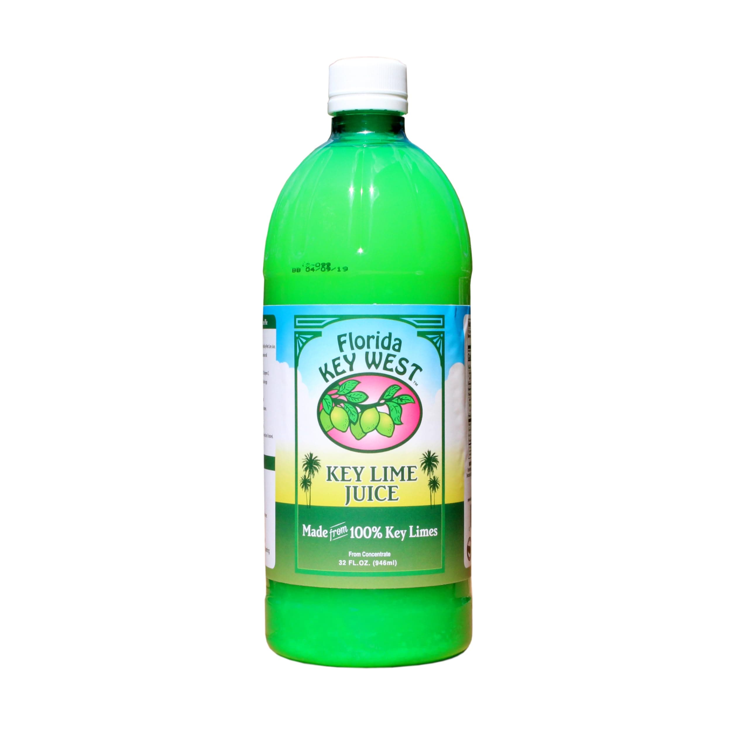 100% Authentic Key Lime Juice - 32oz