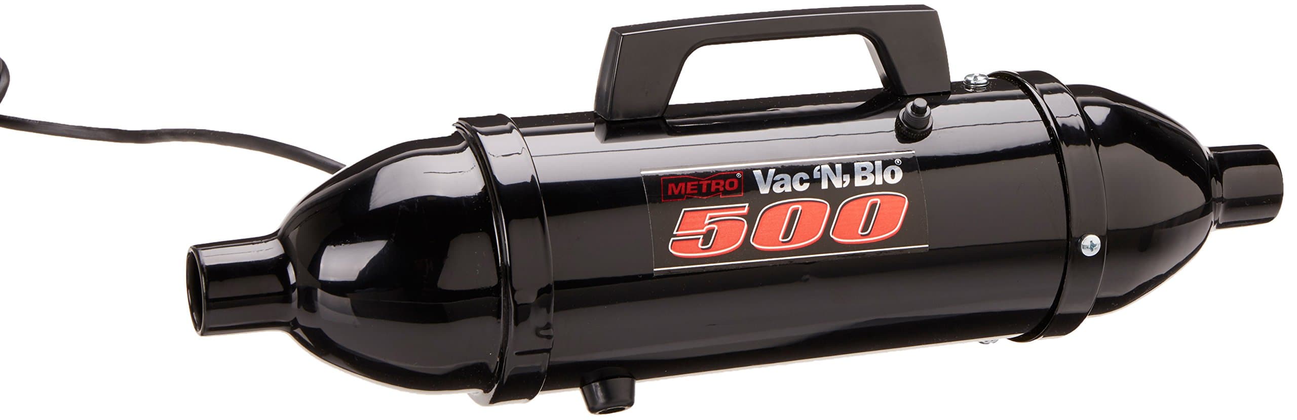 Metropolitan Vacuum Cleaner Company Vac 'N' Blo Jr. Black – Vacuum Cleaner (Black, 500 W, 2,83 kg)