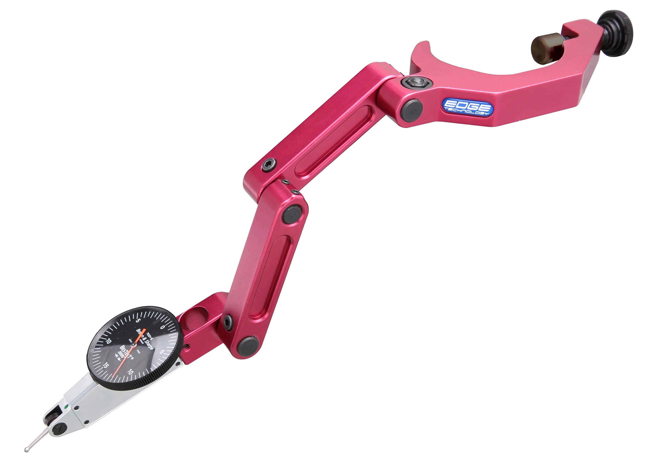 43-000 – Indicator Holder Clamp Mount for Bridgeport Style Milling Machine, Proprietary Friction Technology for Smooth Consistent Resistance, Dovetail Indicator Mount